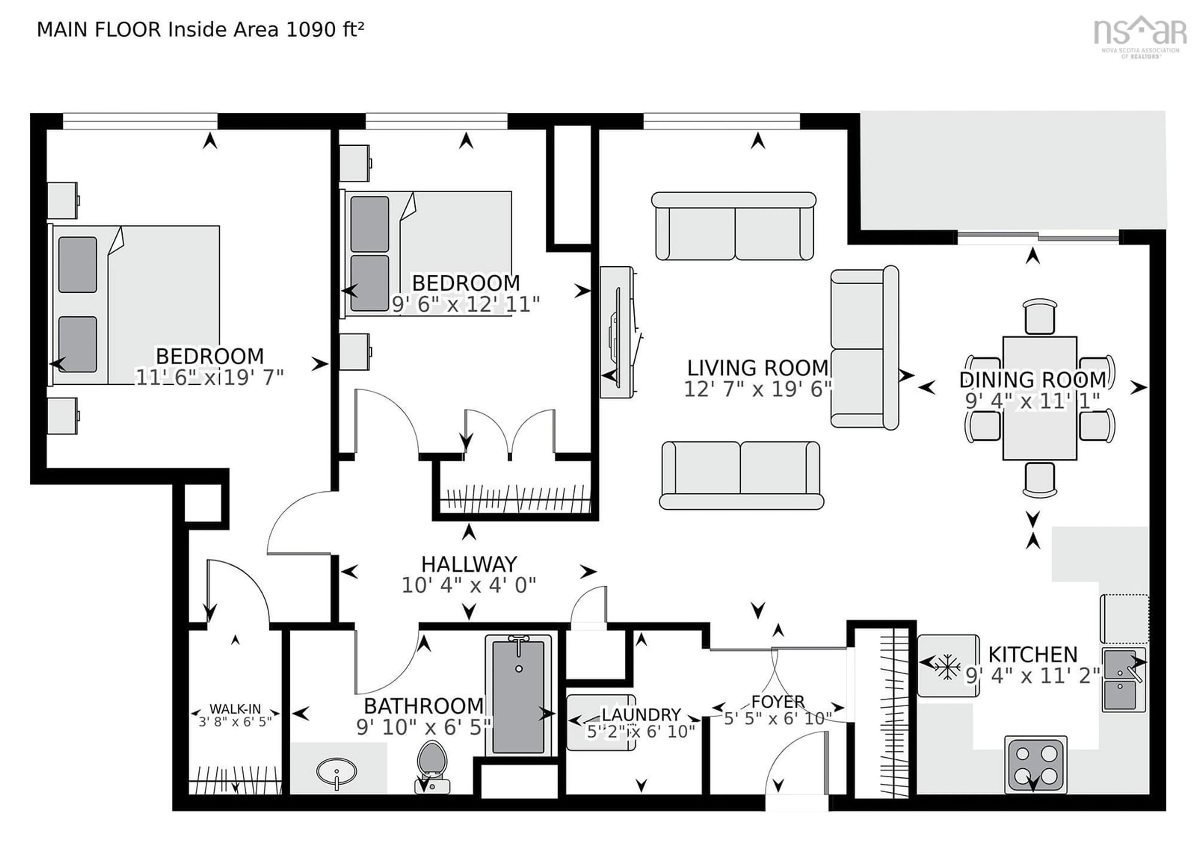 Floor plan for 89 Pebblecreek Crescent #411, Dartmouth Nova Scotia B2W 0K6