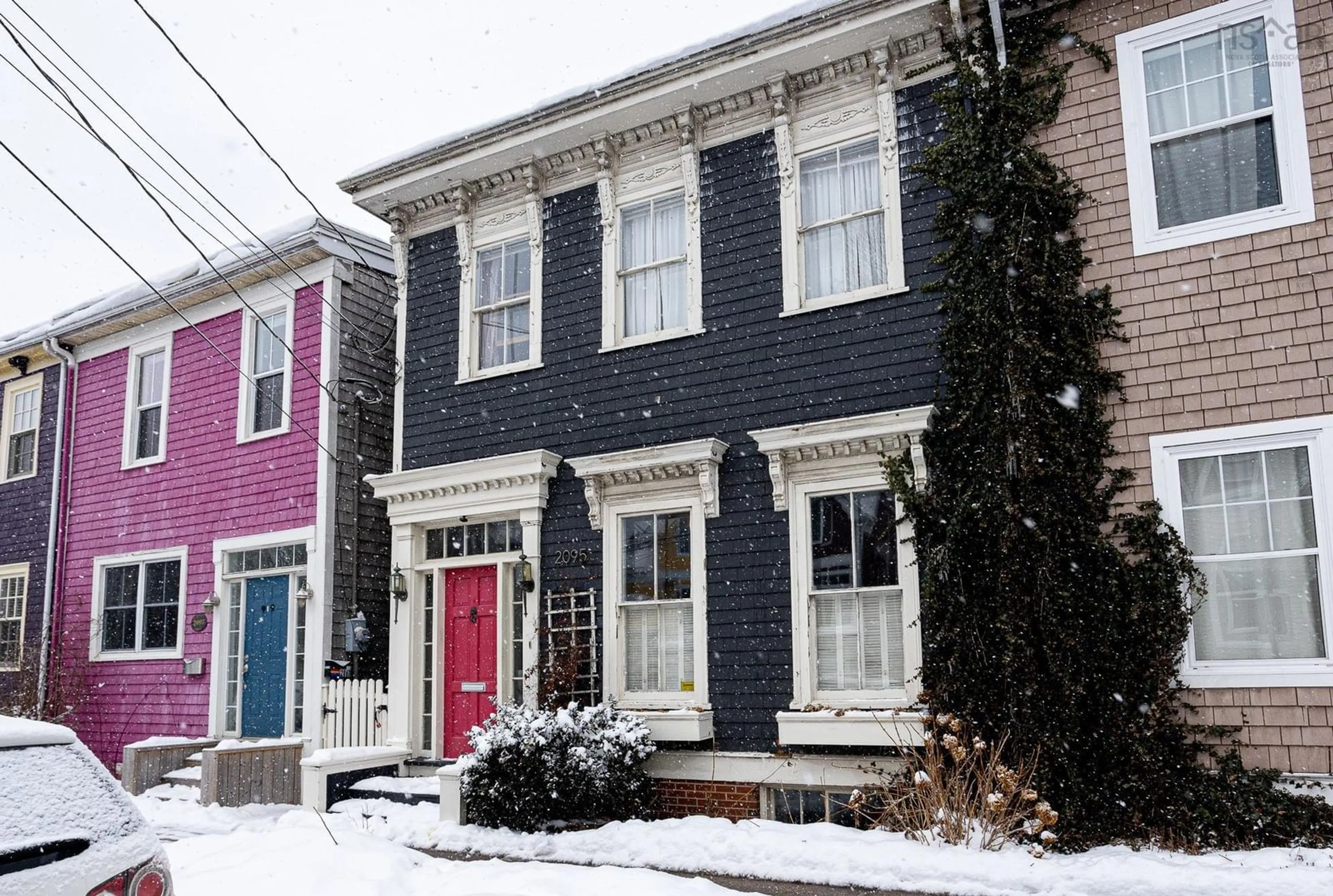 Home with vinyl exterior material, street for 2095 Bauer St, Halifax Nova Scotia B3K 3W4