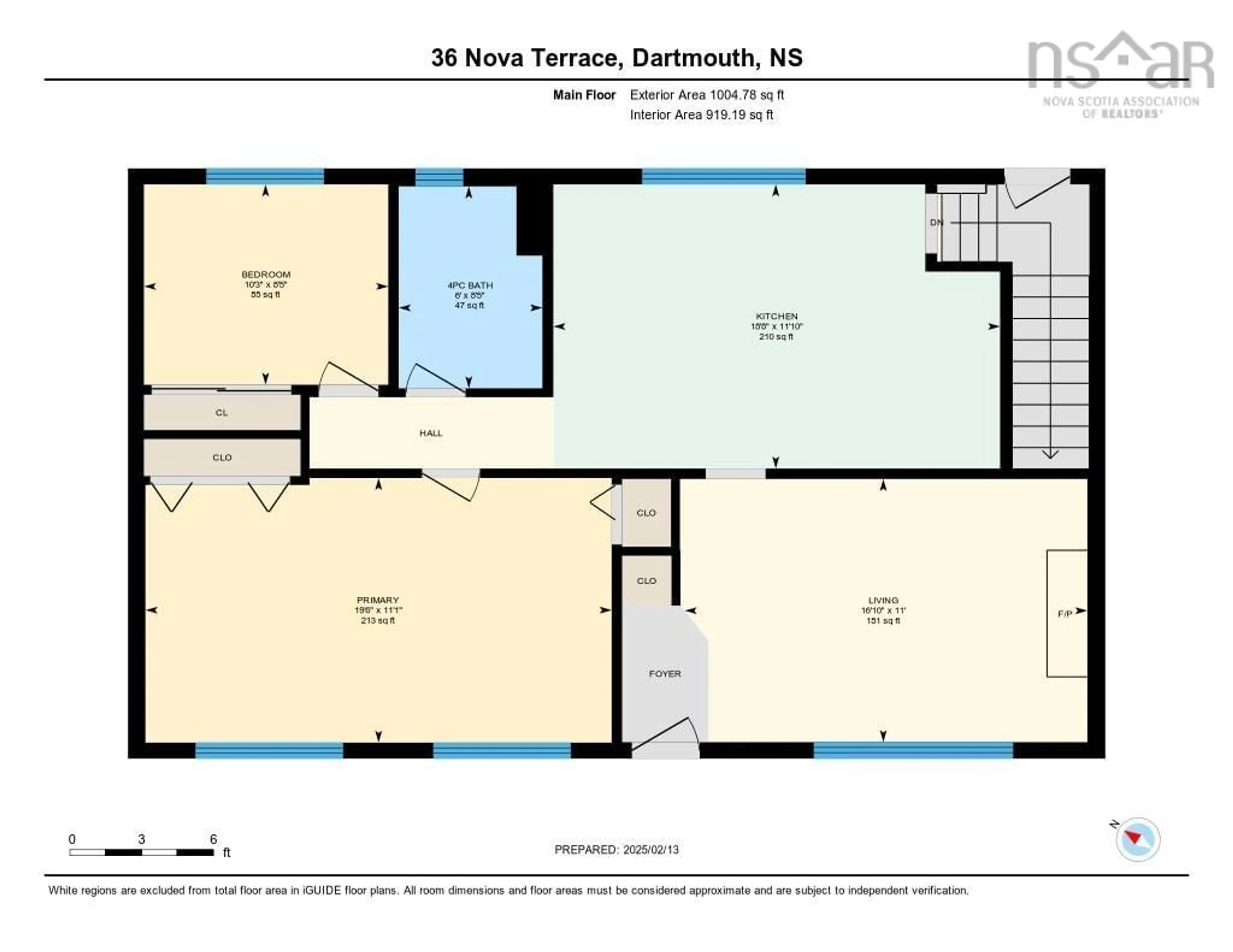 Floor plan for 36 Nova Terr, Cole Harbour Nova Scotia B2V 1A9