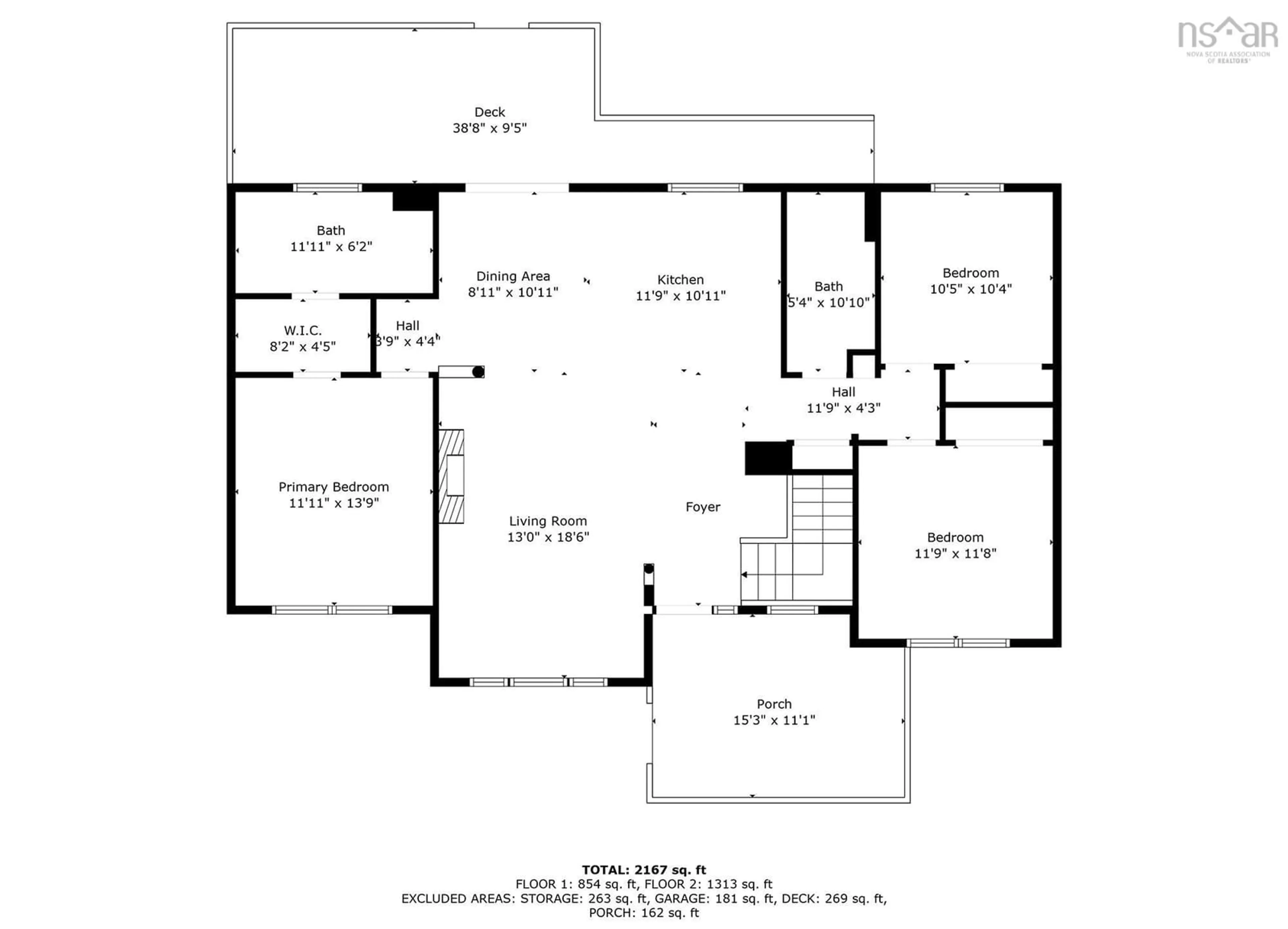 Floor plan for 494 Birch Bear Run, Lewis Lake Nova Scotia B3Z 4B8