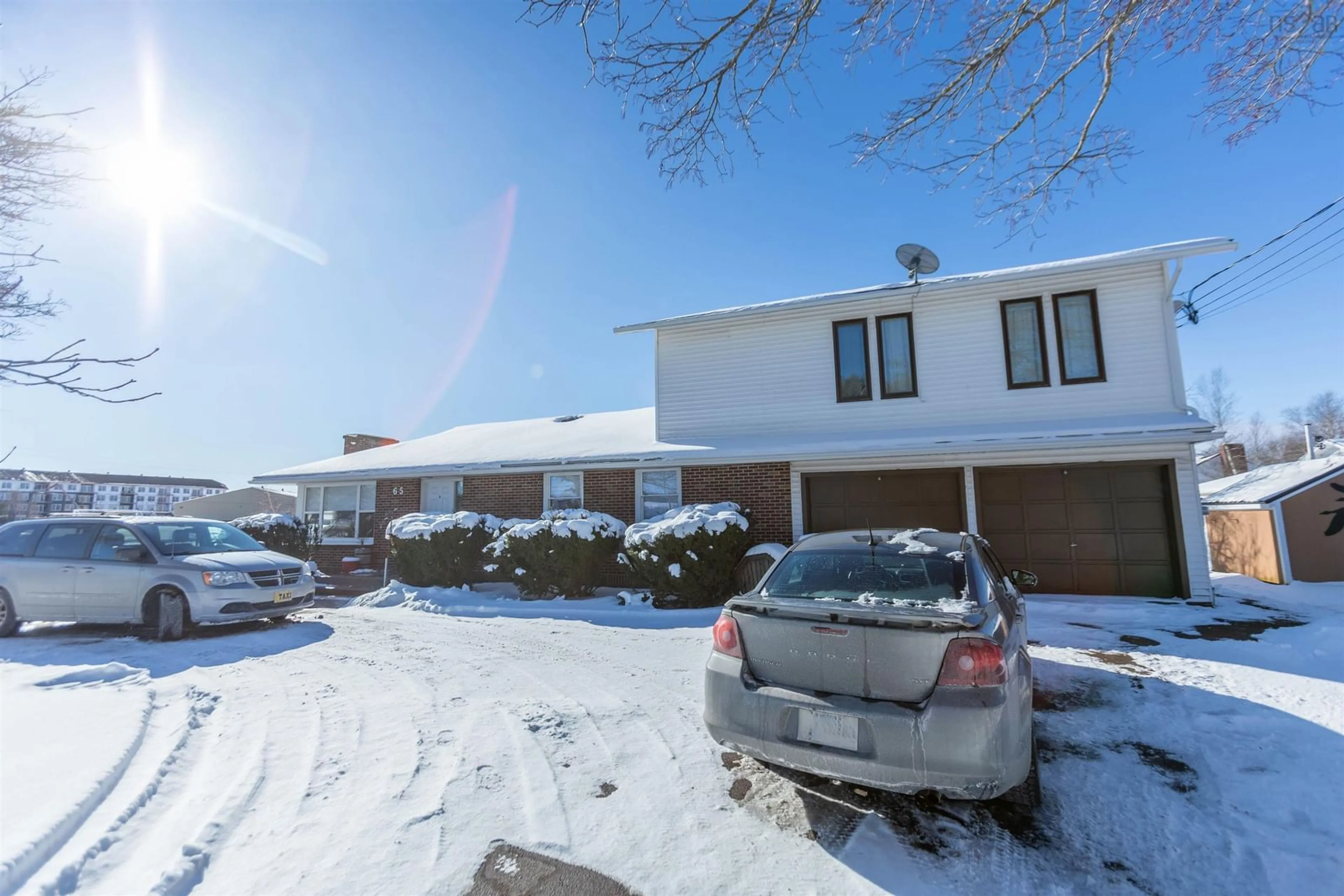 A pic from outside/outdoor area/front of a property/back of a property/a pic from drone, street for 65 Willow St, Amherst Nova Scotia B4H 3W5