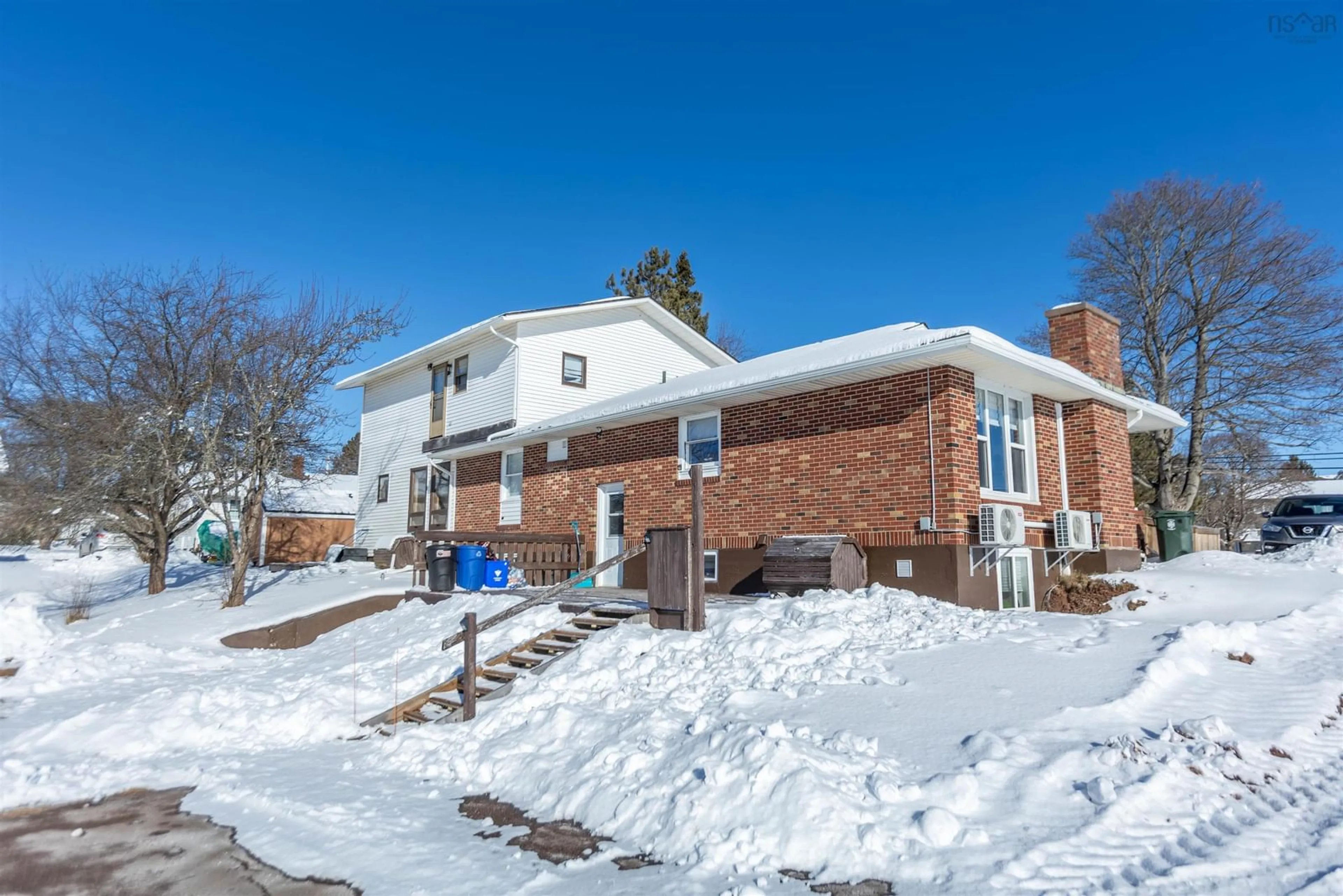 Home with brick exterior material, street for 65 Willow St, Amherst Nova Scotia B4H 3W5