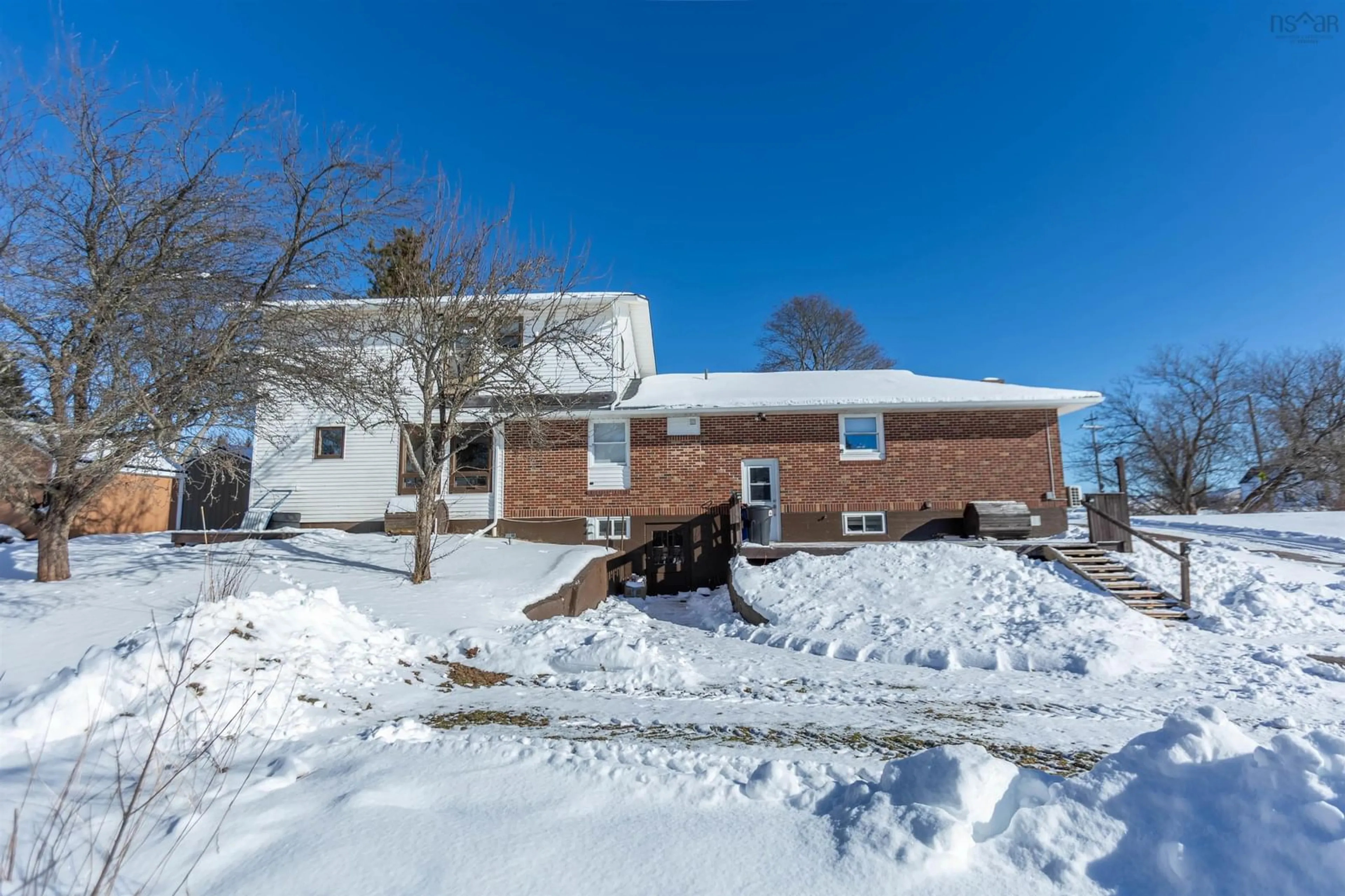 A pic from outside/outdoor area/front of a property/back of a property/a pic from drone, street for 65 Willow St, Amherst Nova Scotia B4H 3W5