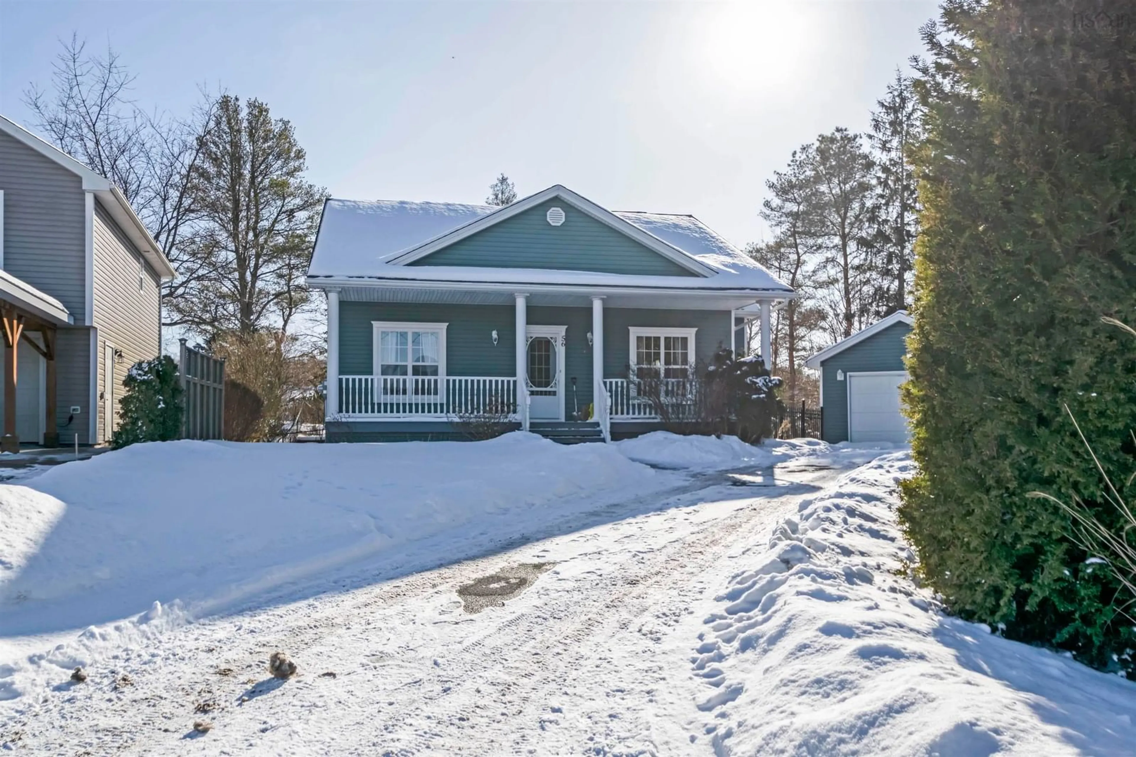 A pic from outside/outdoor area/front of a property/back of a property/a pic from drone, mountain view for 56 Carriageway Crt, Wolfville Nova Scotia B4P 2N1