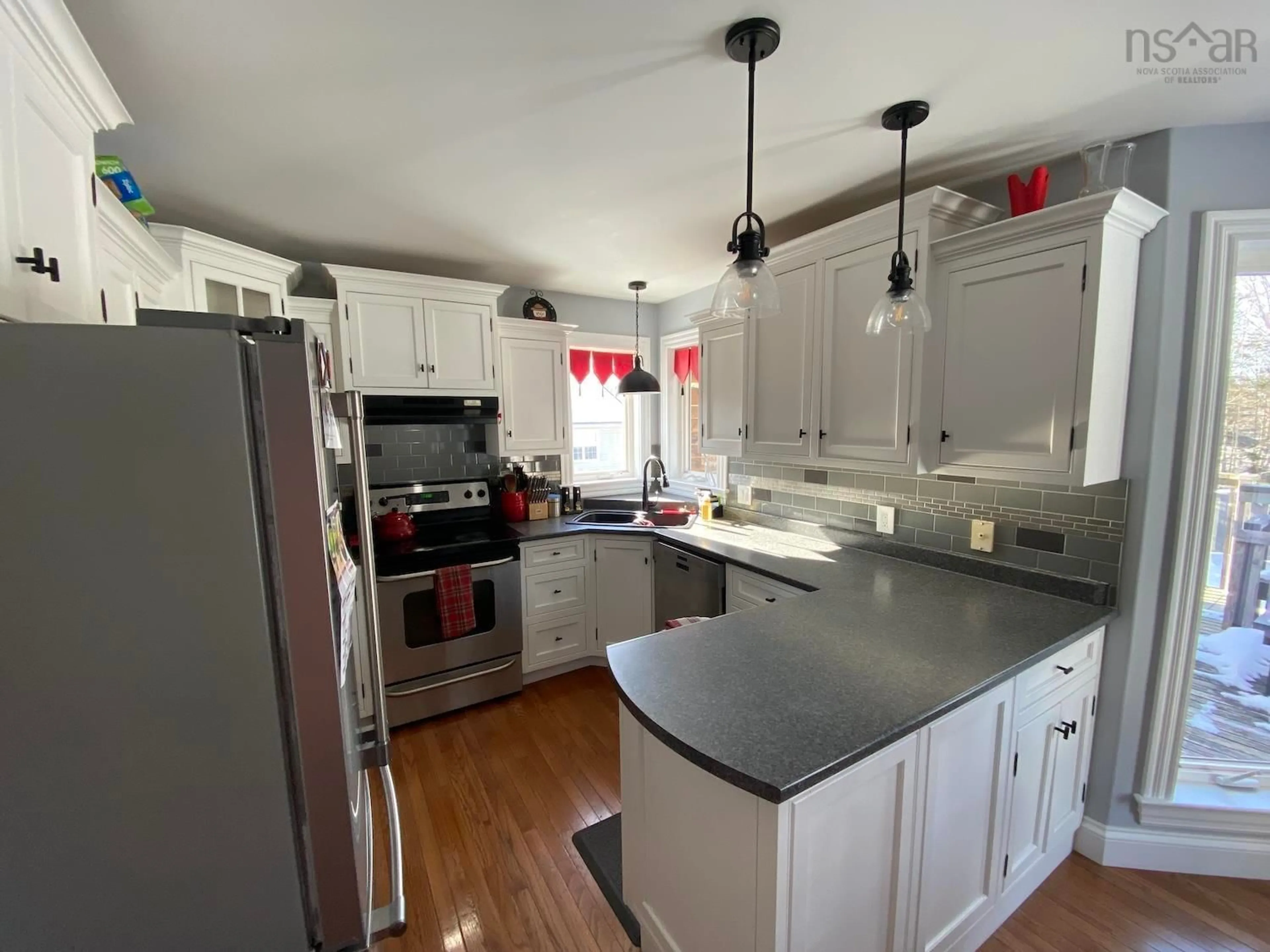 Open concept kitchen, unknown for 81 Sandy Pl, Valley Nova Scotia B6L 4G4