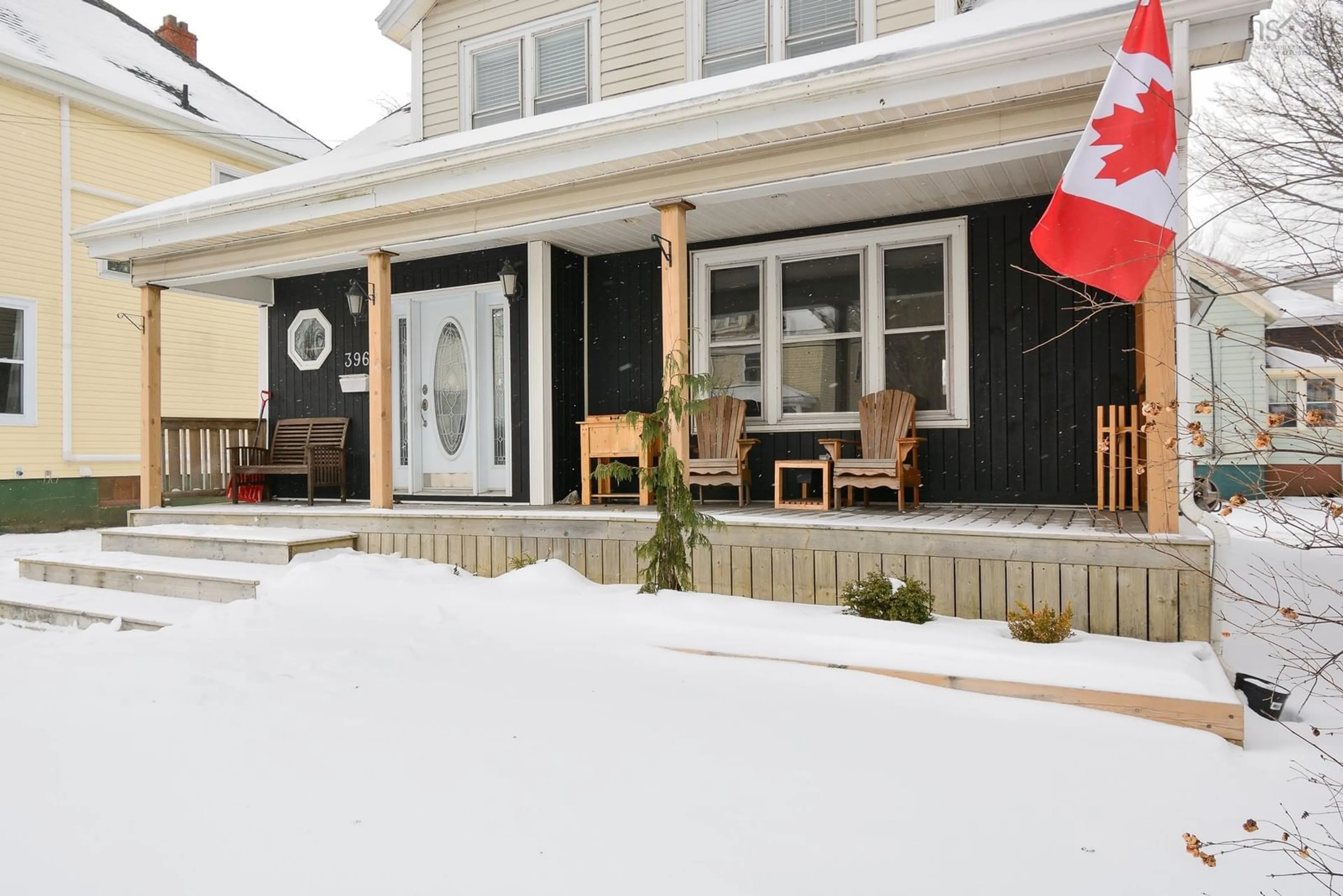 Patio, street for 396 Bentinck St, Sydney Nova Scotia B1S 2Y6