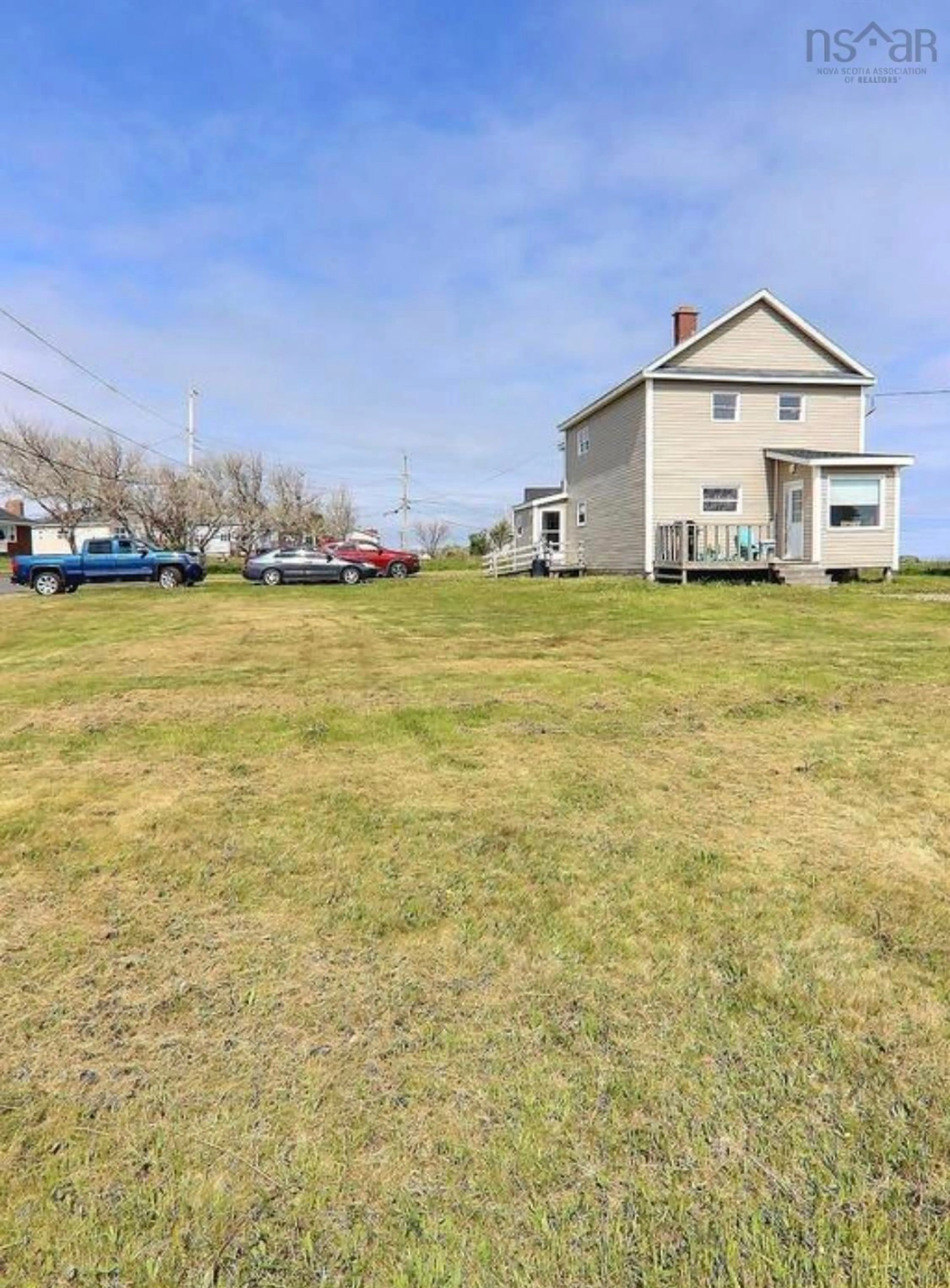 A pic from outside/outdoor area/front of a property/back of a property/a pic from drone, unknown for 263 Ling St, New Waterford Nova Scotia B1H 2W3