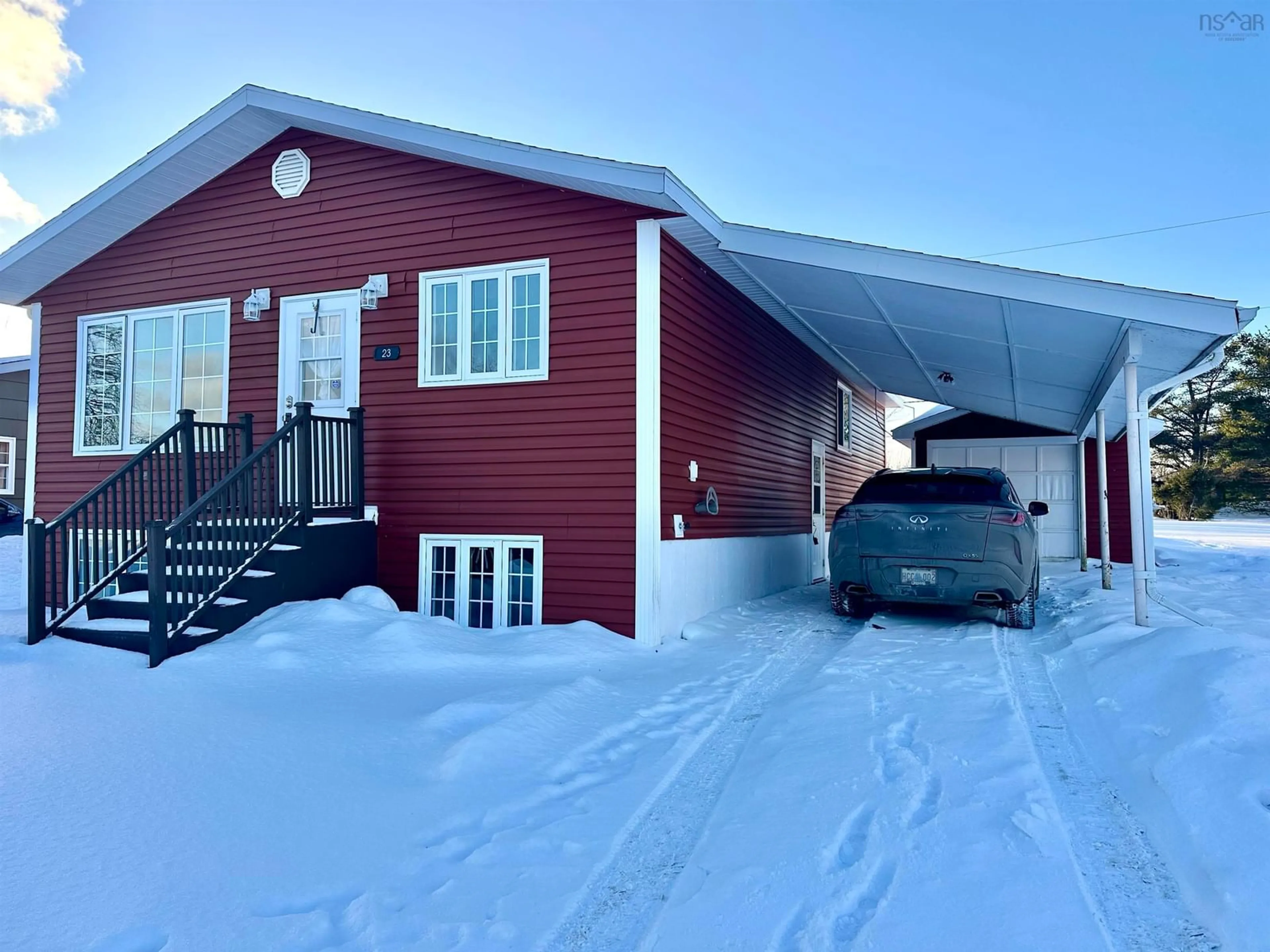 Indoor garage for 23 Oak Cres, Port Hawkesbury Nova Scotia B9A 3H5