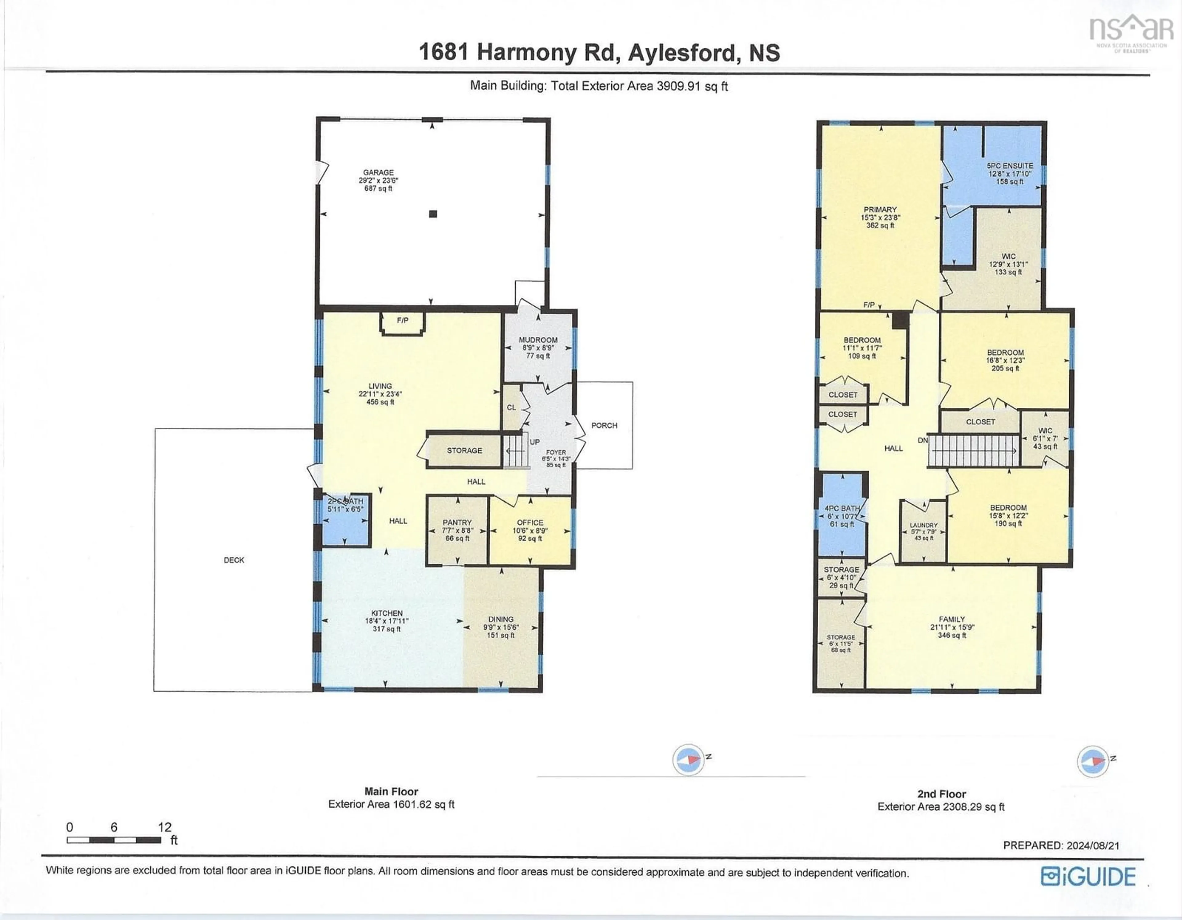 Floor plan for 1681 Harmony Rd, Nicholsville Nova Scotia B0P 1C0