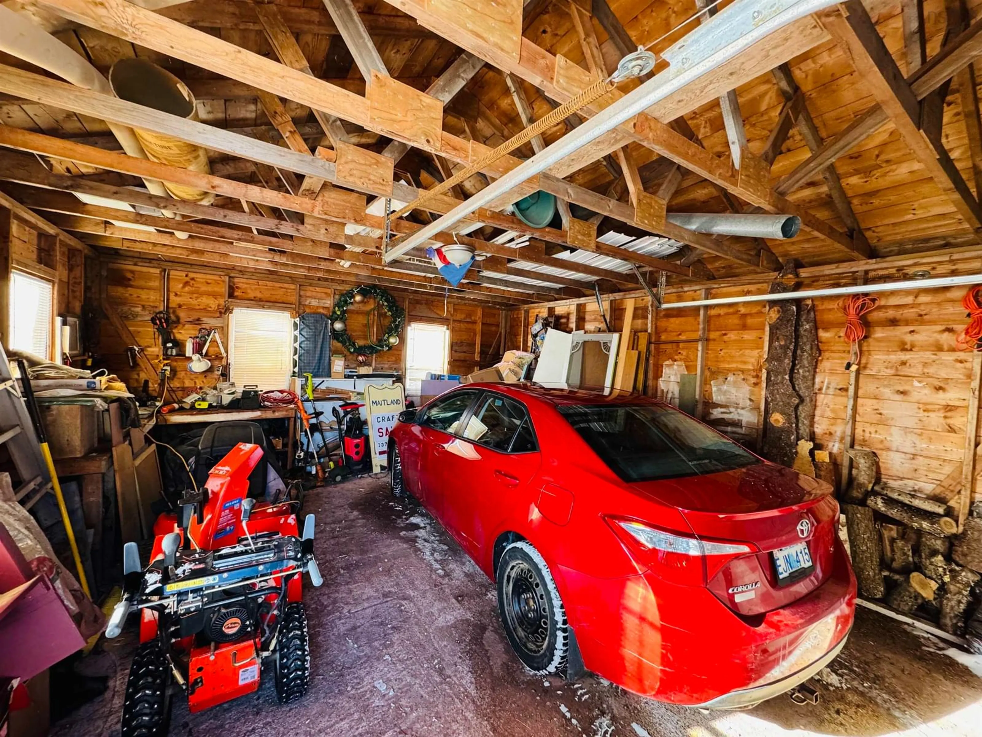 Indoor garage for 137 Cedar Rd, Maitland Nova Scotia B0N 1T0