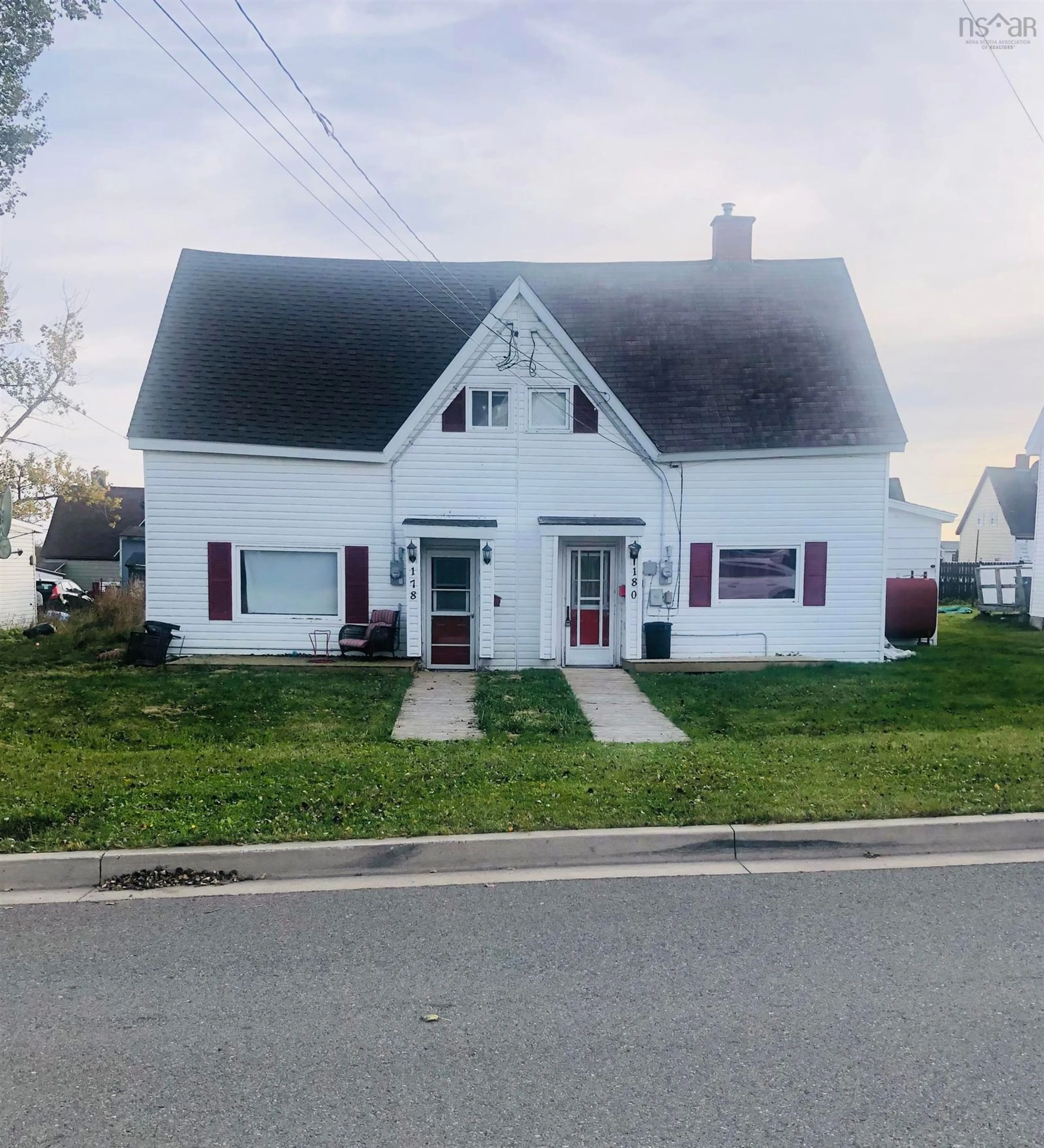 Home with vinyl exterior material, street for 178 Mansfield St, Glace Bay Nova Scotia B1A 3N8