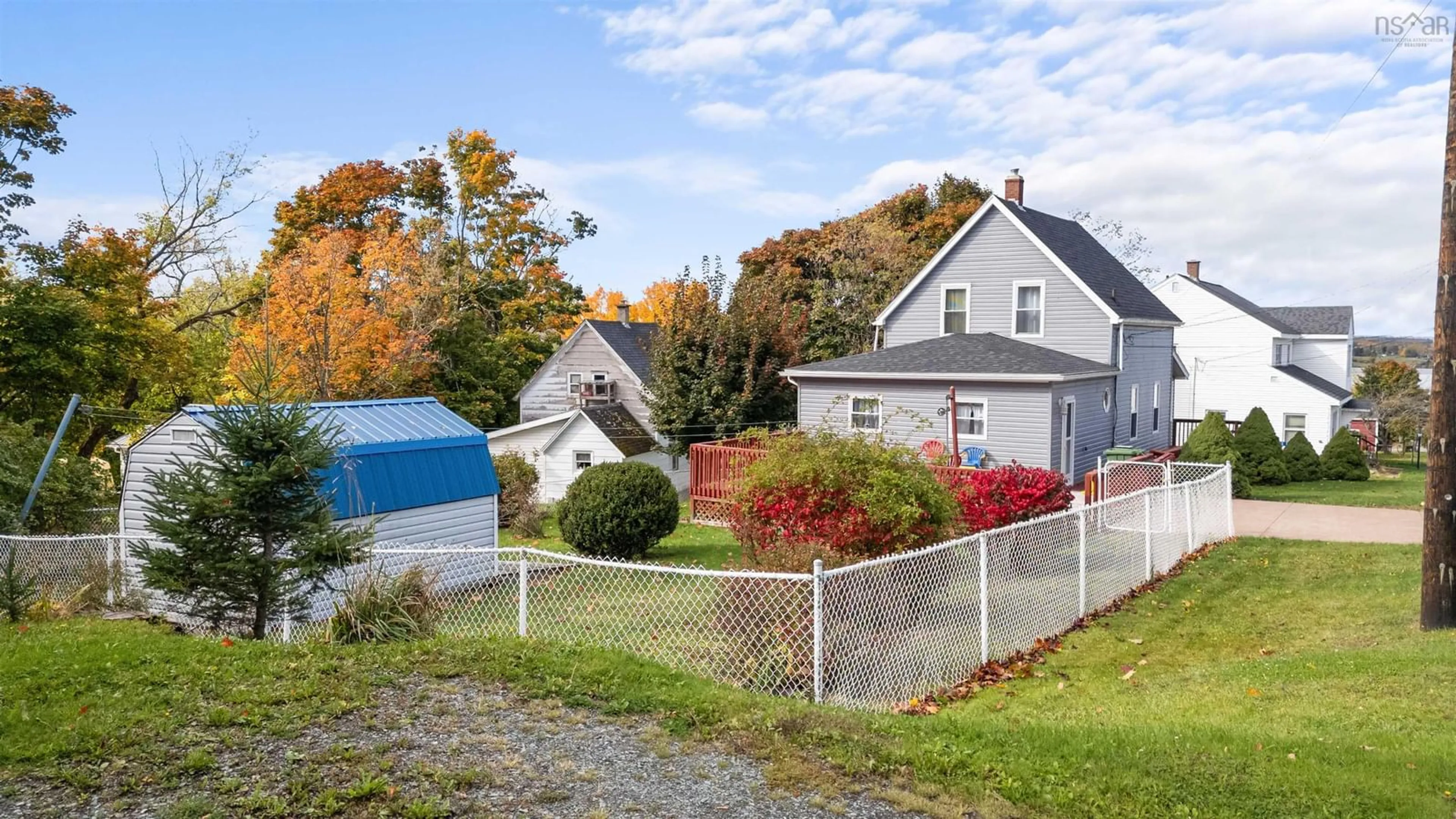 A pic from outside/outdoor area/front of a property/back of a property/a pic from drone, street for 34 Forge St, Trenton Nova Scotia B0K 1X2