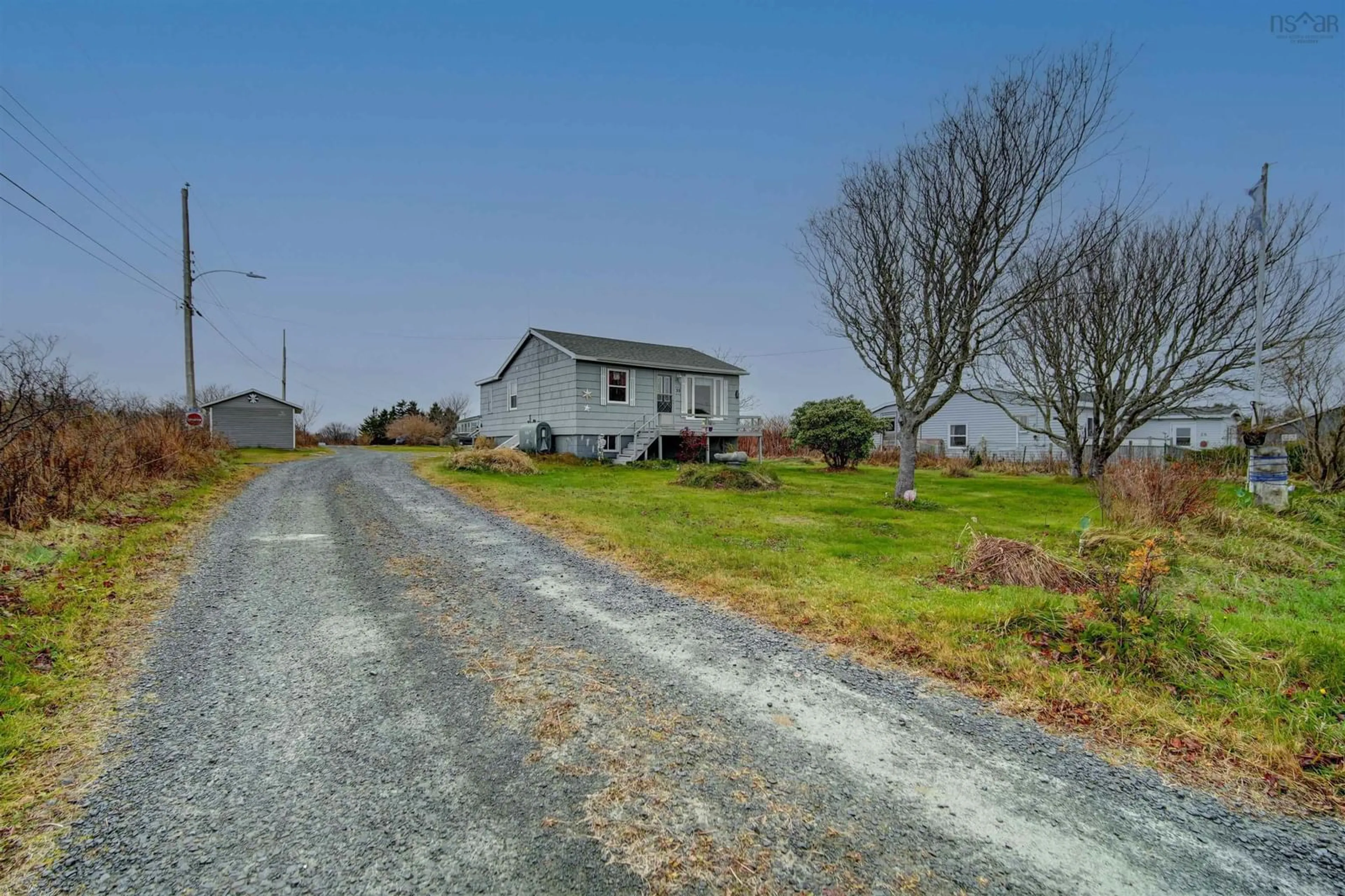 A pic from outside/outdoor area/front of a property/back of a property/a pic from drone, street for 35 Pettipas Rd, Terence Bay Nova Scotia B3T 1Y4