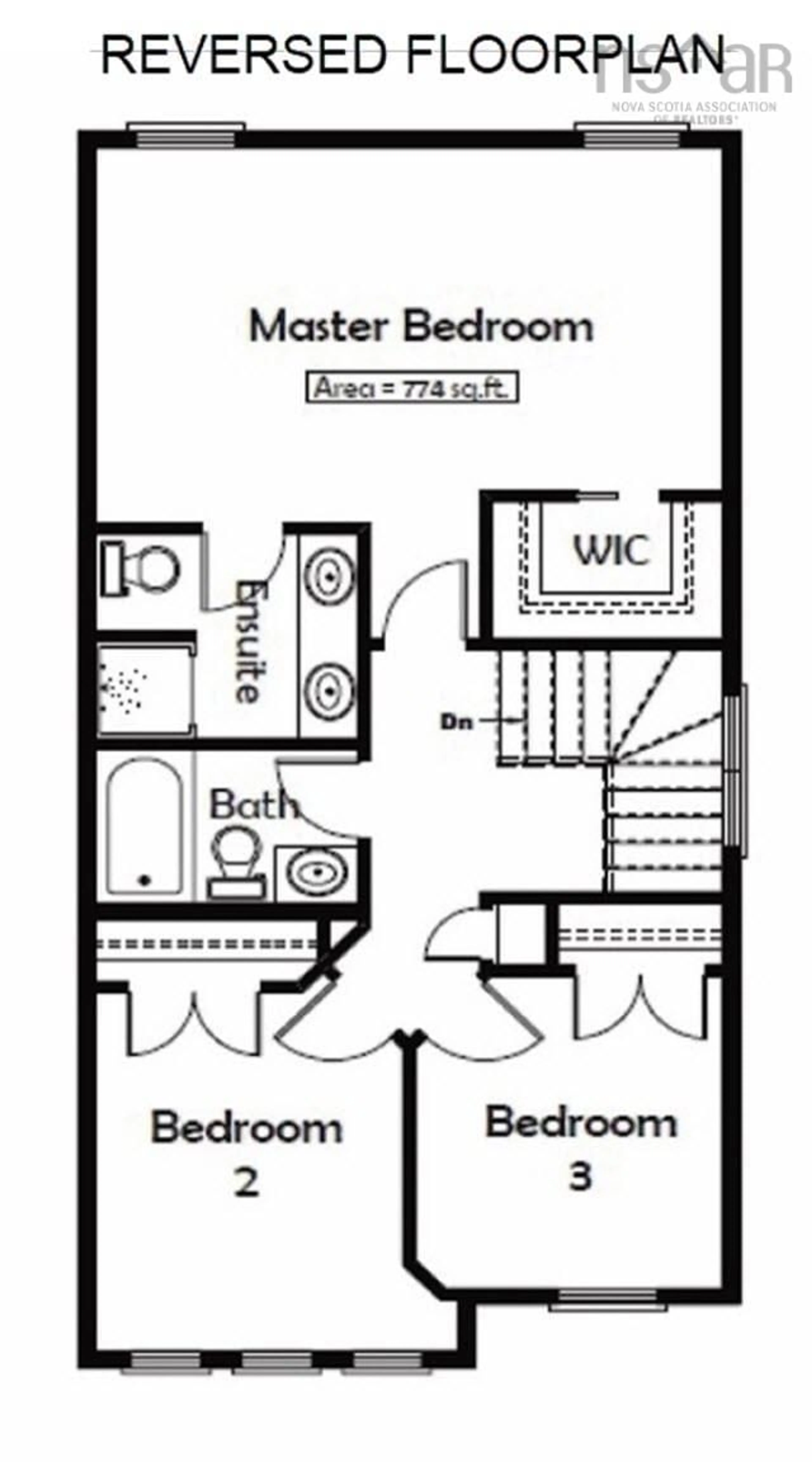 Floor plan for 183 Lier Ridge, Halifax Nova Scotia B3P 0E1