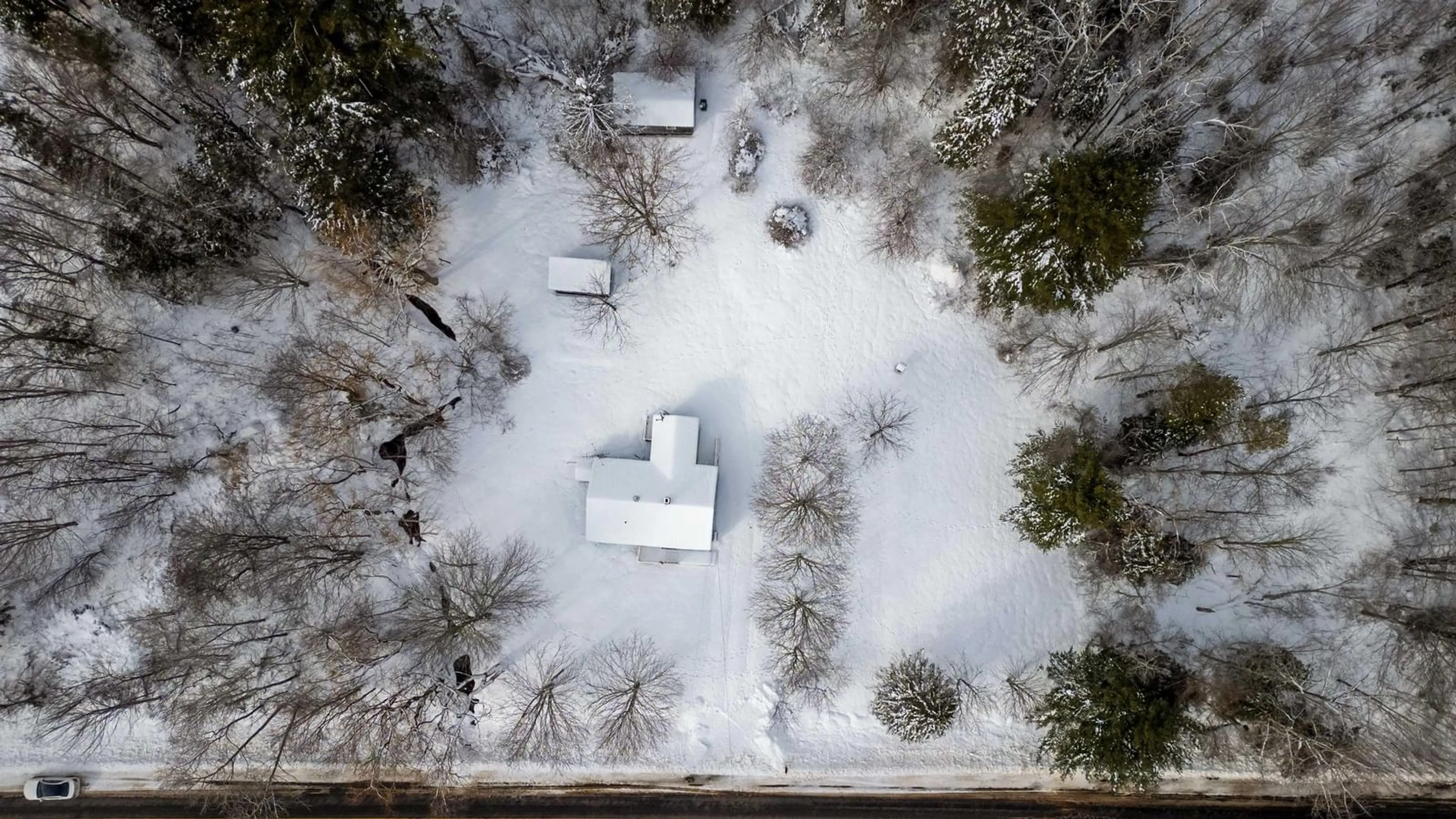 A pic from outside/outdoor area/front of a property/back of a property/a pic from drone, street for 627 Clarence Rd, Beaconsfield Nova Scotia B0S 1M0