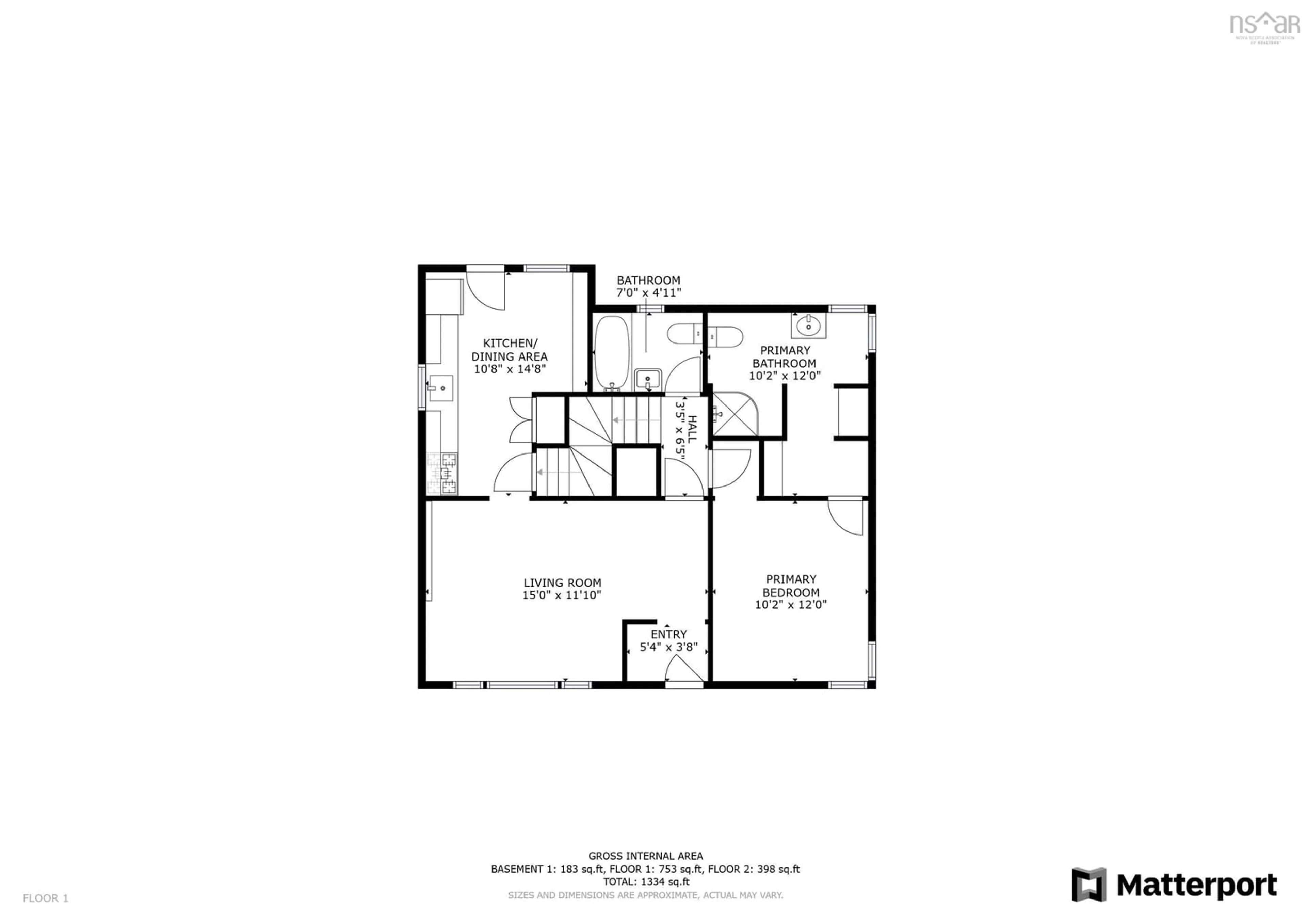 Floor plan for 177 Chester Ave, Kentville Nova Scotia B4N 2J7