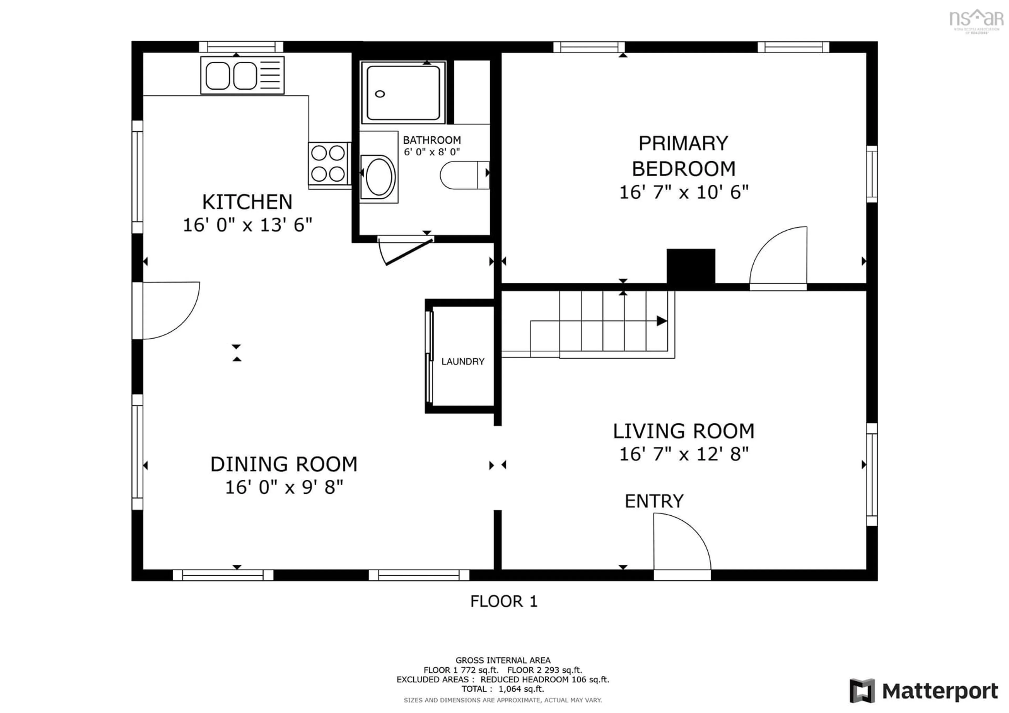 Floor plan for 20 Cove Rd, Halls Harbour Nova Scotia B0P 1J0