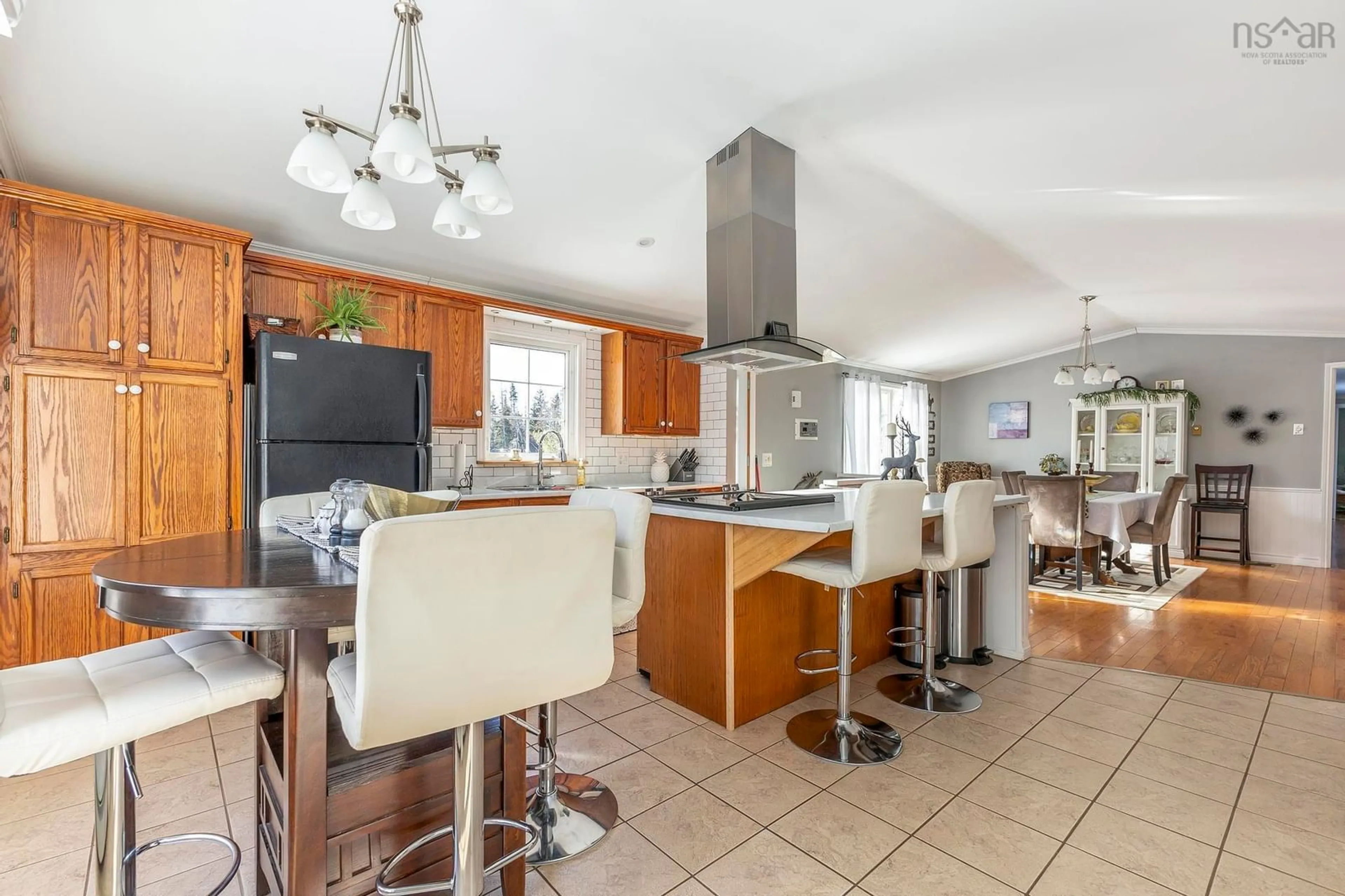 Open concept kitchen, ceramic/tile floor for 2135 Melrose Country Harbour Rd, Country Harbour Nova Scotia B0H 1J0