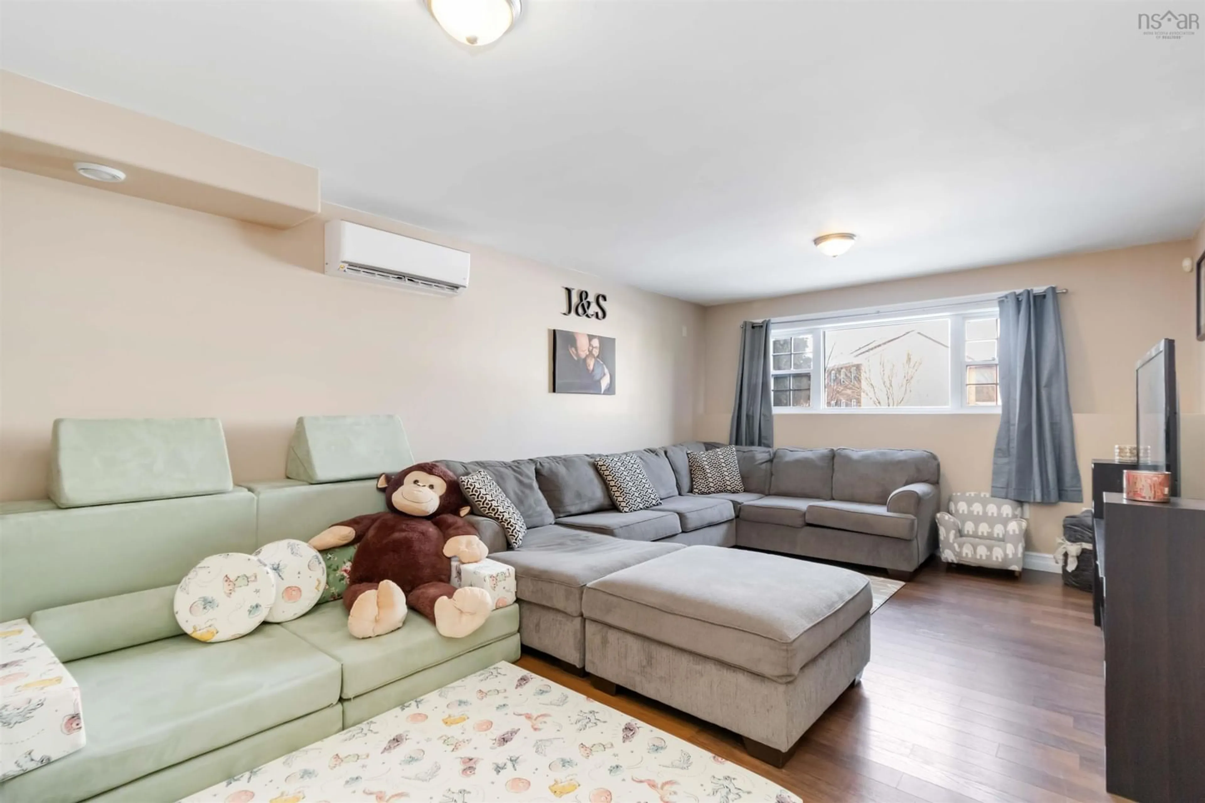 Living room with furniture, unknown for 29 Sawmill Cres, Middle Sackville Nova Scotia B4E 3M7