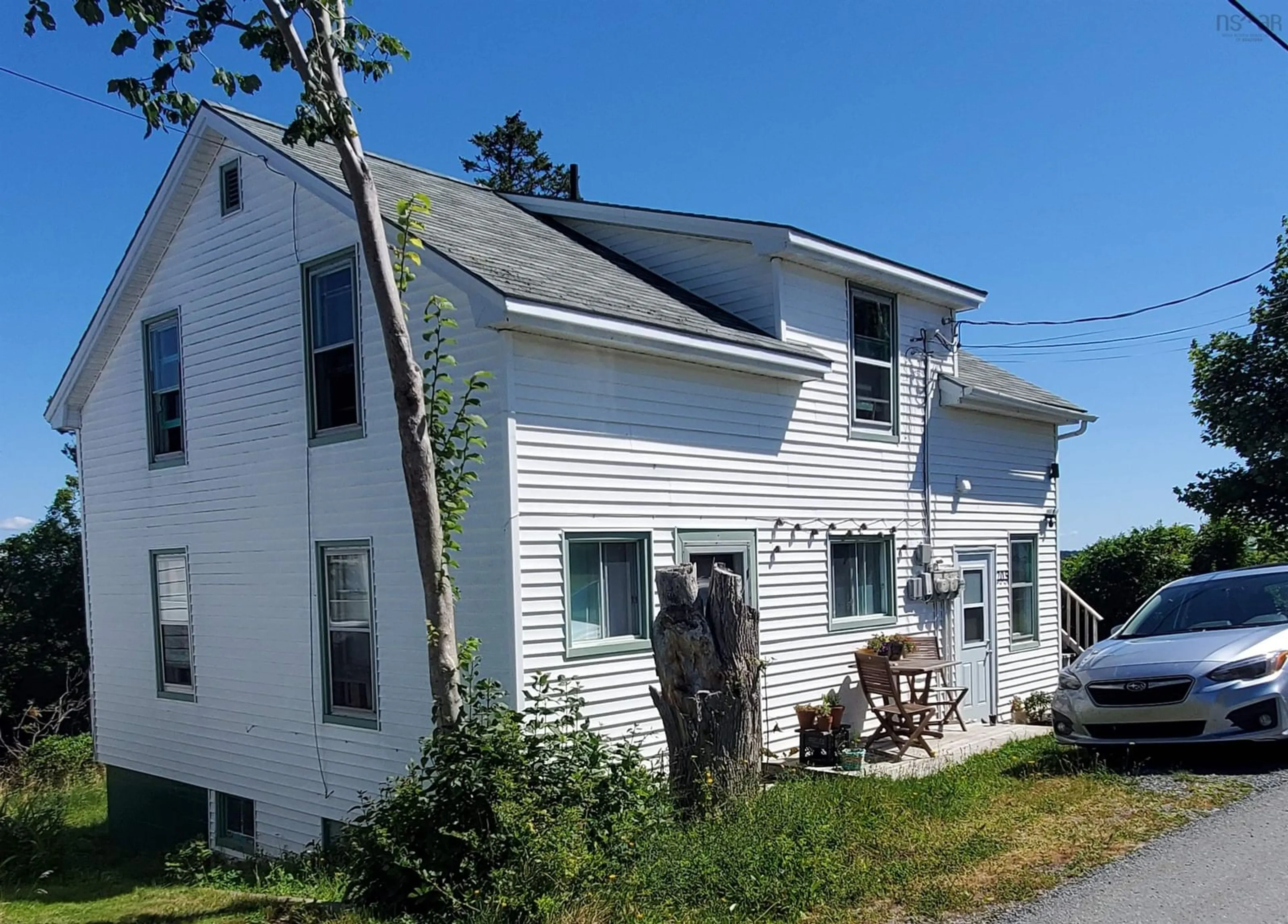 Home with vinyl exterior material, street for 205 Lawrence St, Lunenburg Nova Scotia B0J 1C0