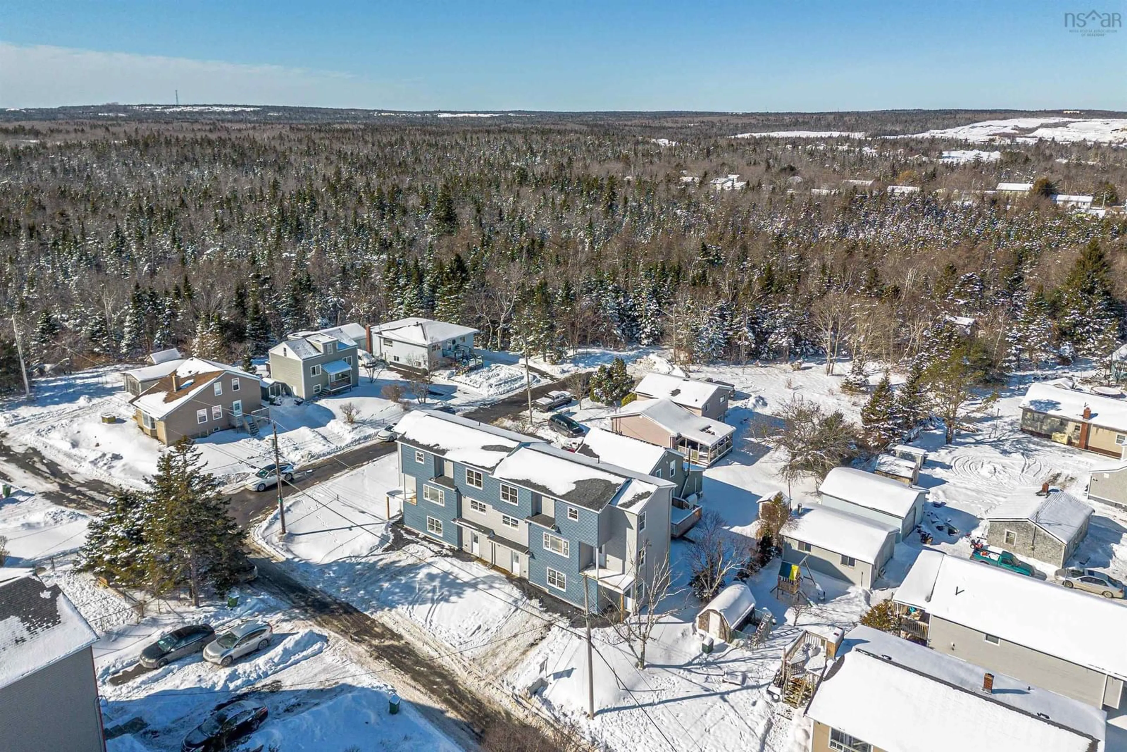 A pic from outside/outdoor area/front of a property/back of a property/a pic from drone, building for 3 - 5 - 7 - 9 Charlton Ave, Halifax Nova Scotia B3R 1A9