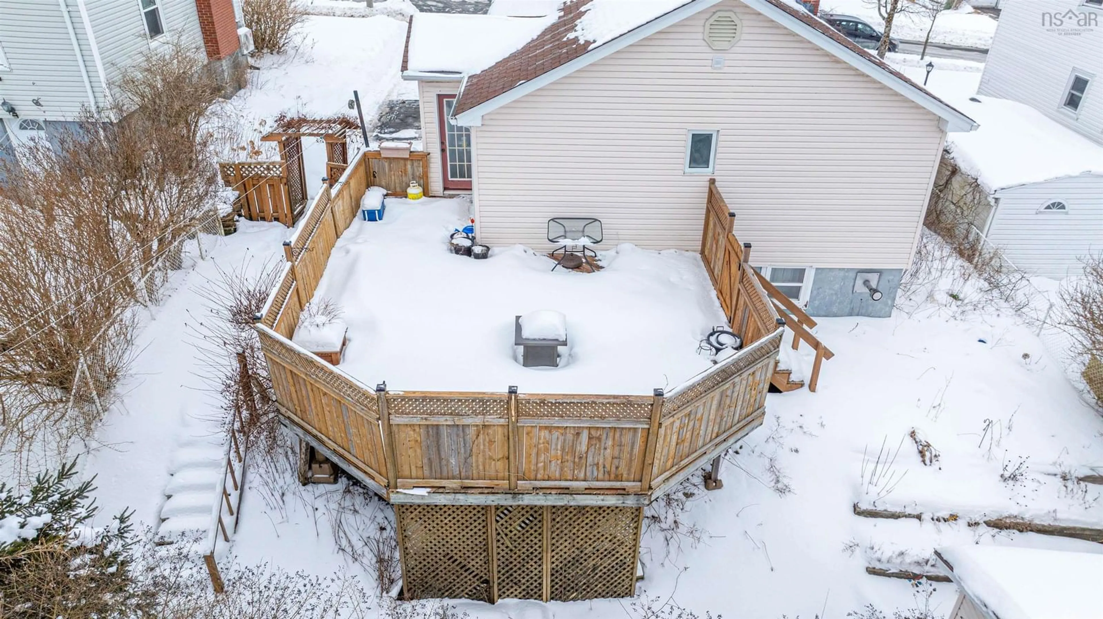 A pic from outside/outdoor area/front of a property/back of a property/a pic from drone, unknown for 37 Arvida Ave, Spryfield Nova Scotia B3R 1K7