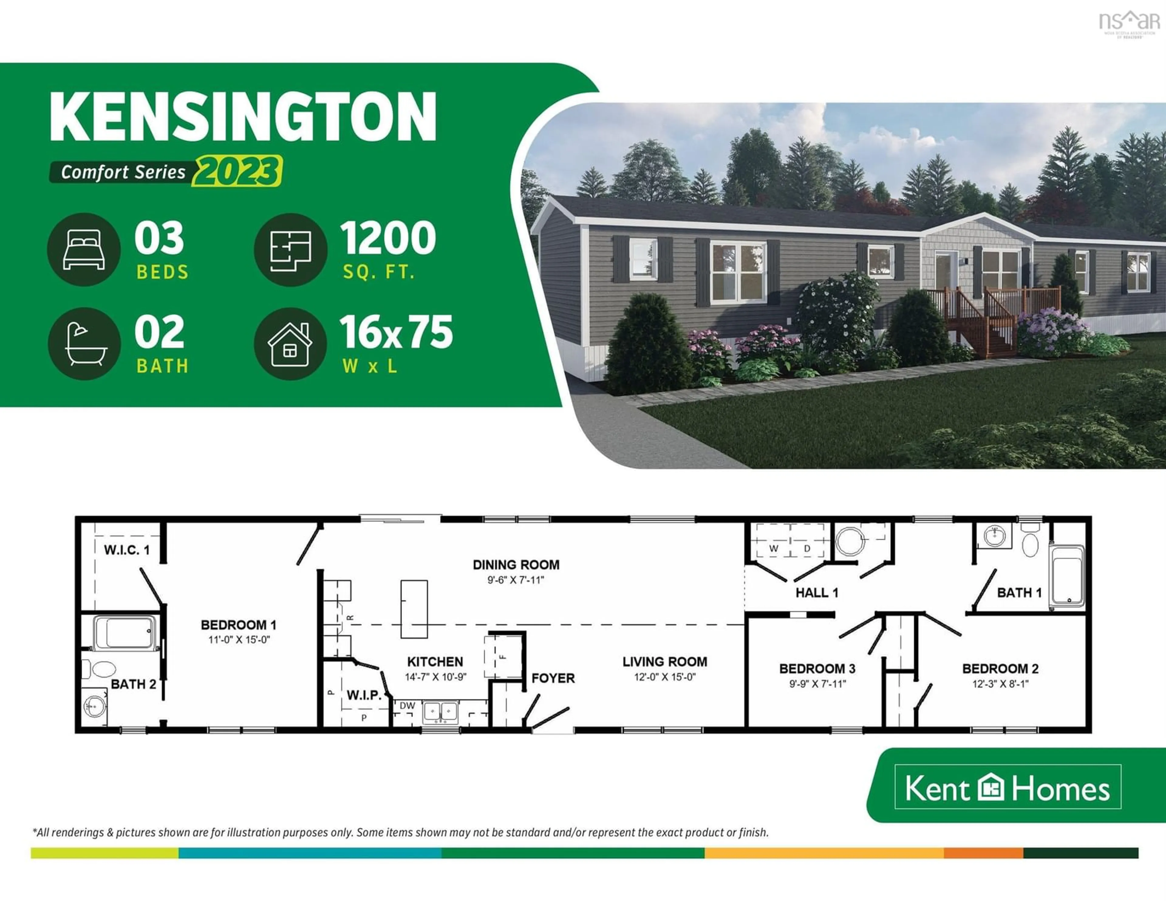 Floor plan for Highway 208, Simpsons Corner Nova Scotia B0R 1E0