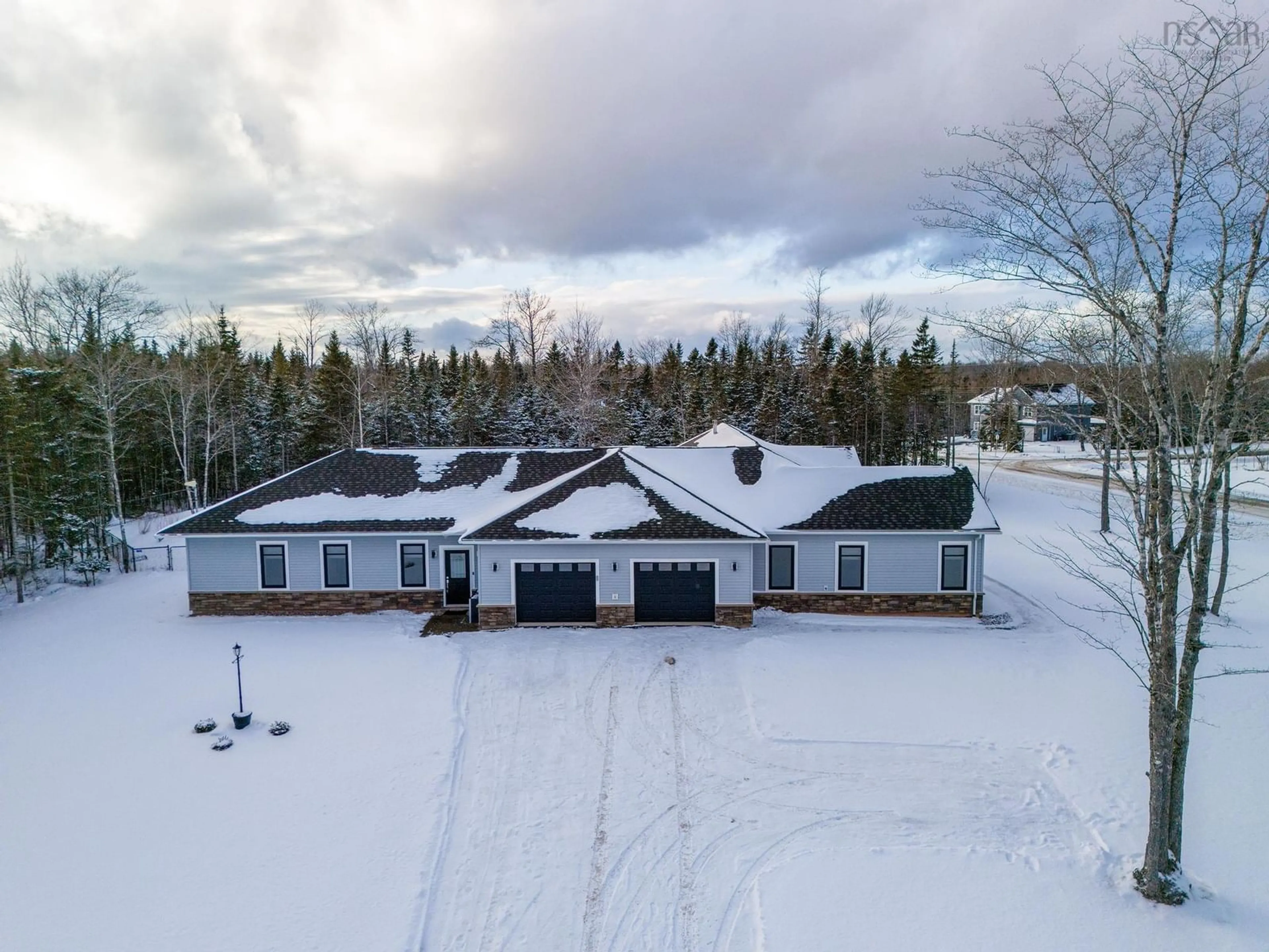 A pic from outside/outdoor area/front of a property/back of a property/a pic from drone, unknown for 361 Royal Oaks Way, Belnan Nova Scotia B2S 0C2