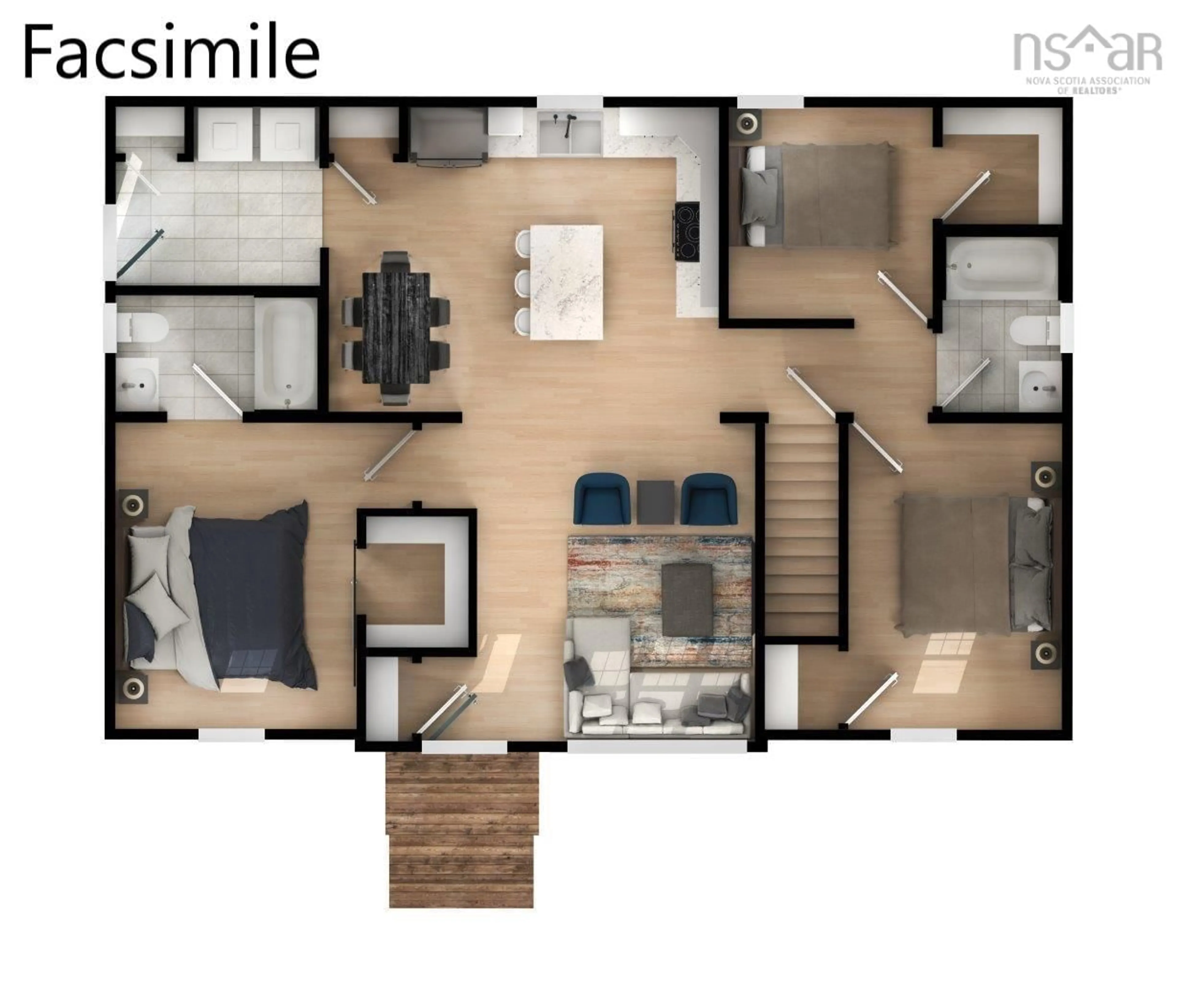 Floor plan for 24-1 Forest Drive Exten, Pictou Nova Scotia B0K 1H0