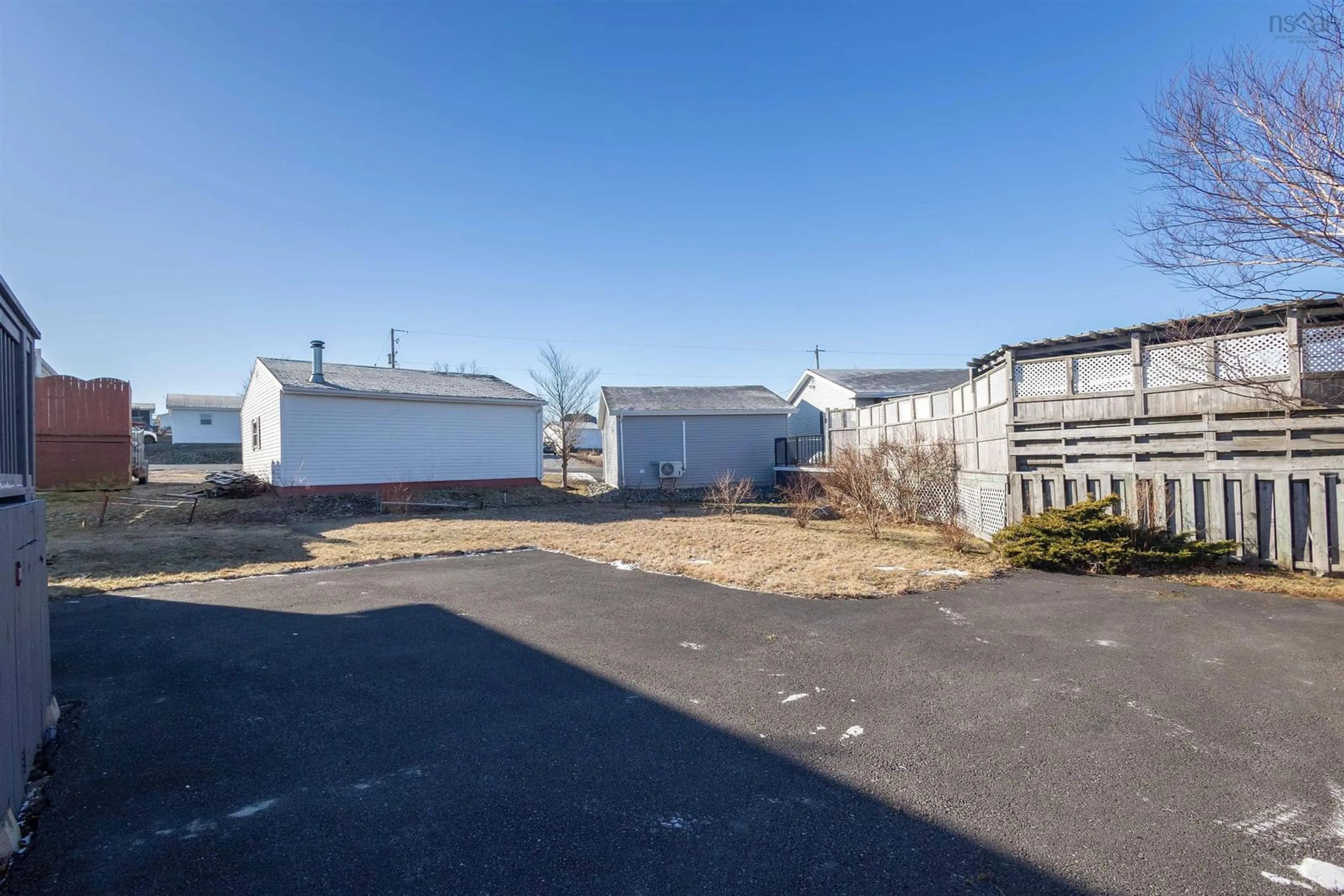 A pic from outside/outdoor area/front of a property/back of a property/a pic from drone, street for 141 Mcintyre Lane, Glace Bay Nova Scotia B1A 4S1