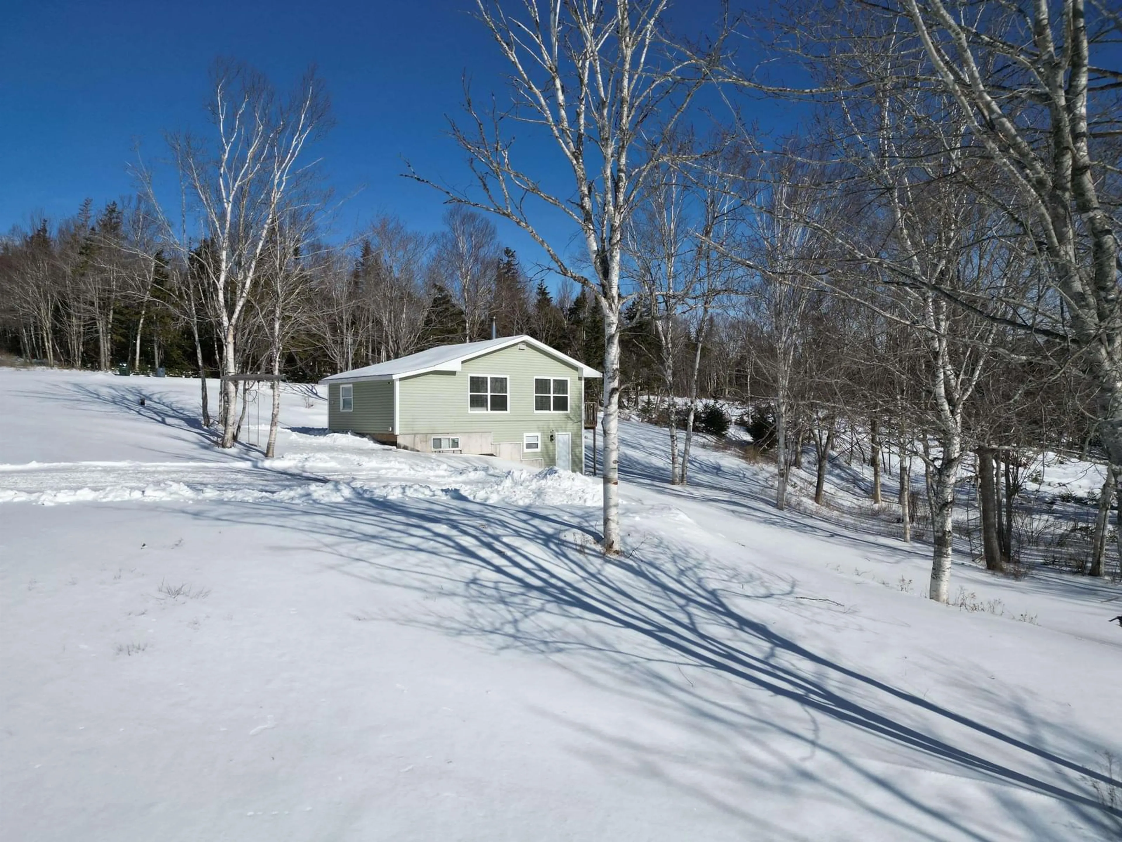 A pic from outside/outdoor area/front of a property/back of a property/a pic from drone, unknown for 1279 Caribou Marsh Road, Albert Bridge Nova Scotia B1K 0C4