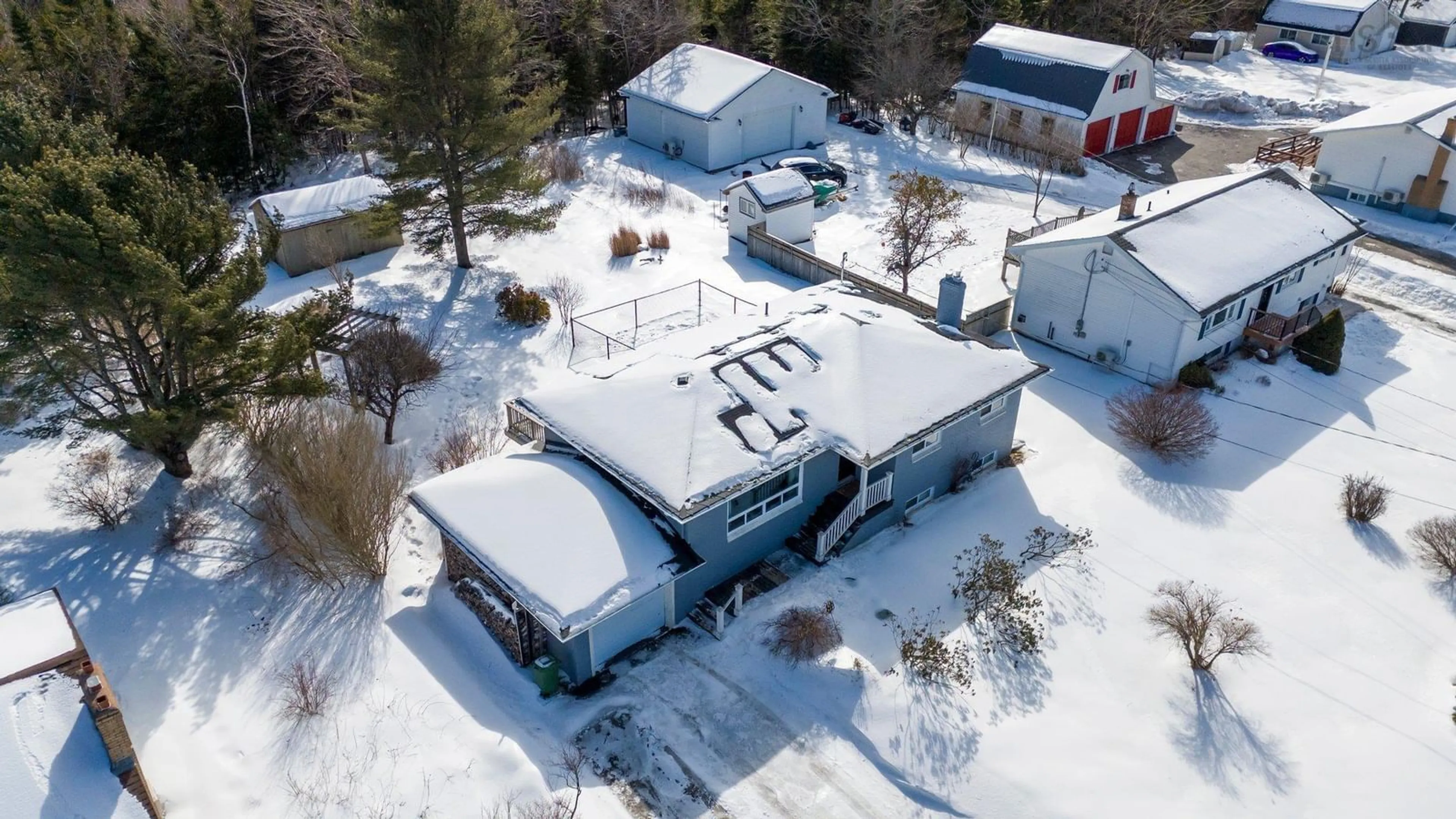 A pic from outside/outdoor area/front of a property/back of a property/a pic from drone, building for 1452 Lucasville Rd, Hammonds Plains Nova Scotia B4B 1P7