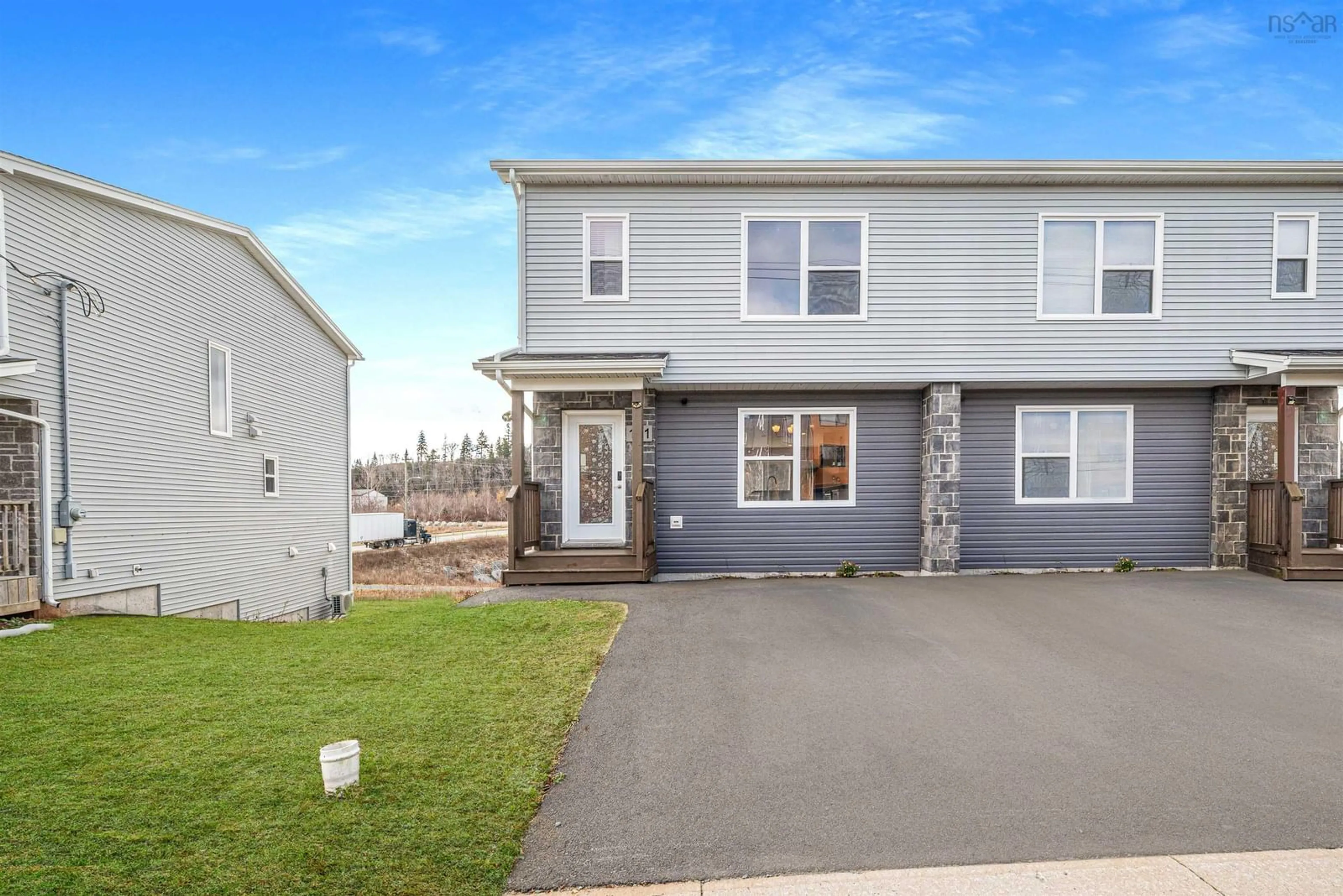 Home with vinyl exterior material, street for 151 Honeygold Drive, Spryfield Nova Scotia B3R 0G3