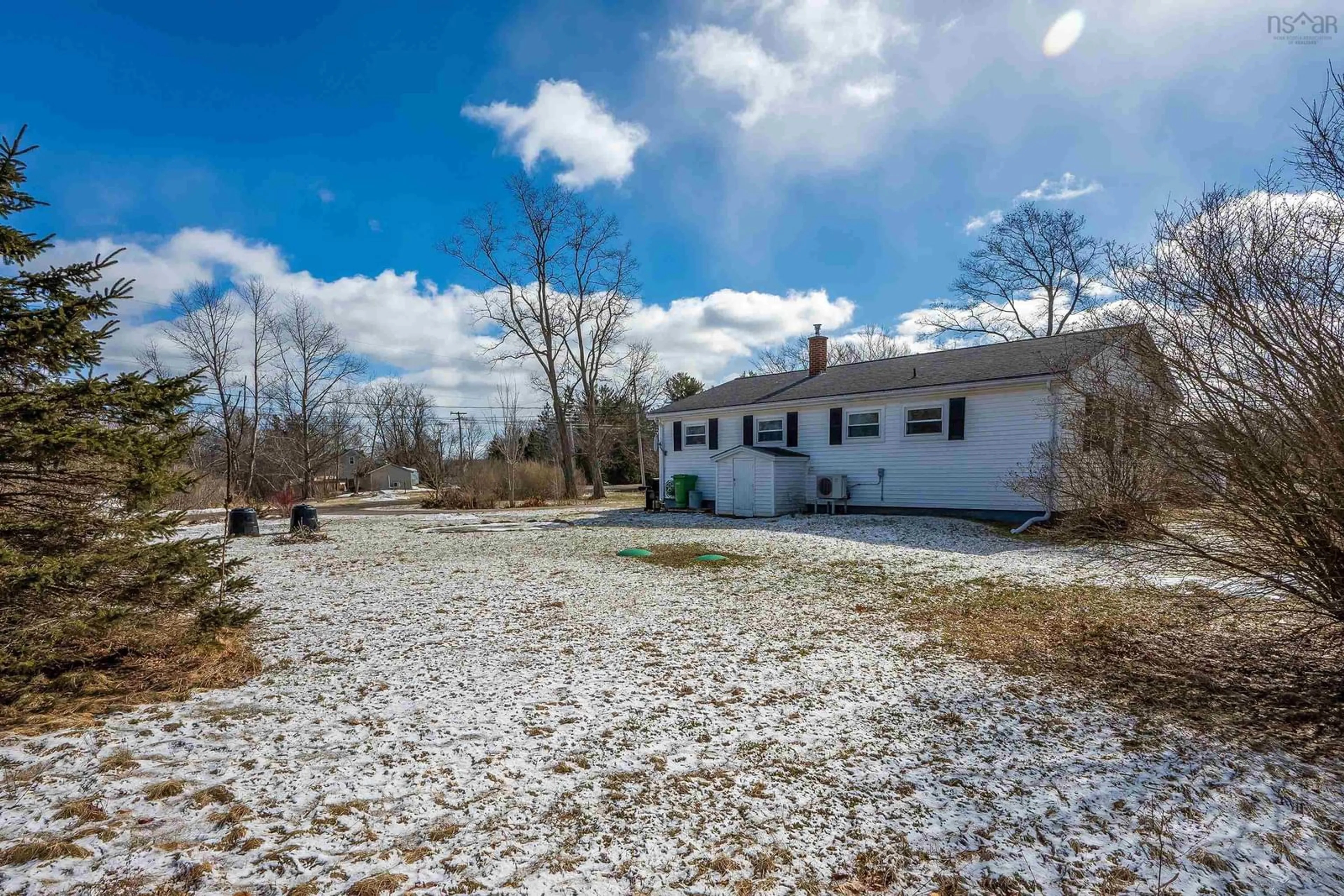 A pic from outside/outdoor area/front of a property/back of a property/a pic from drone, unknown for 2179 Highway 1, Auburn Nova Scotia B0P 1C0