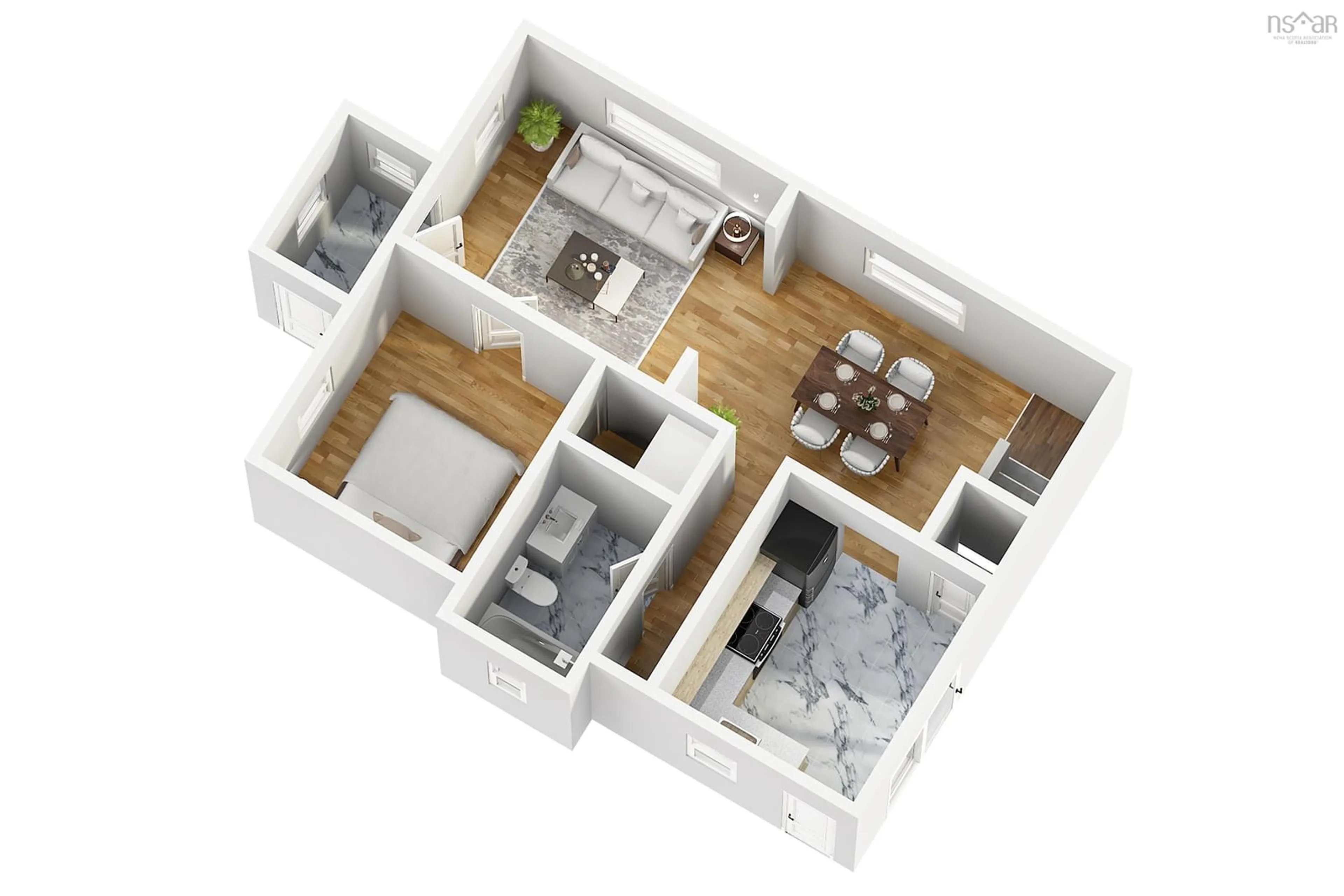 Floor plan for 6 Maplewood Dr, Armdale Nova Scotia B3N 1C3