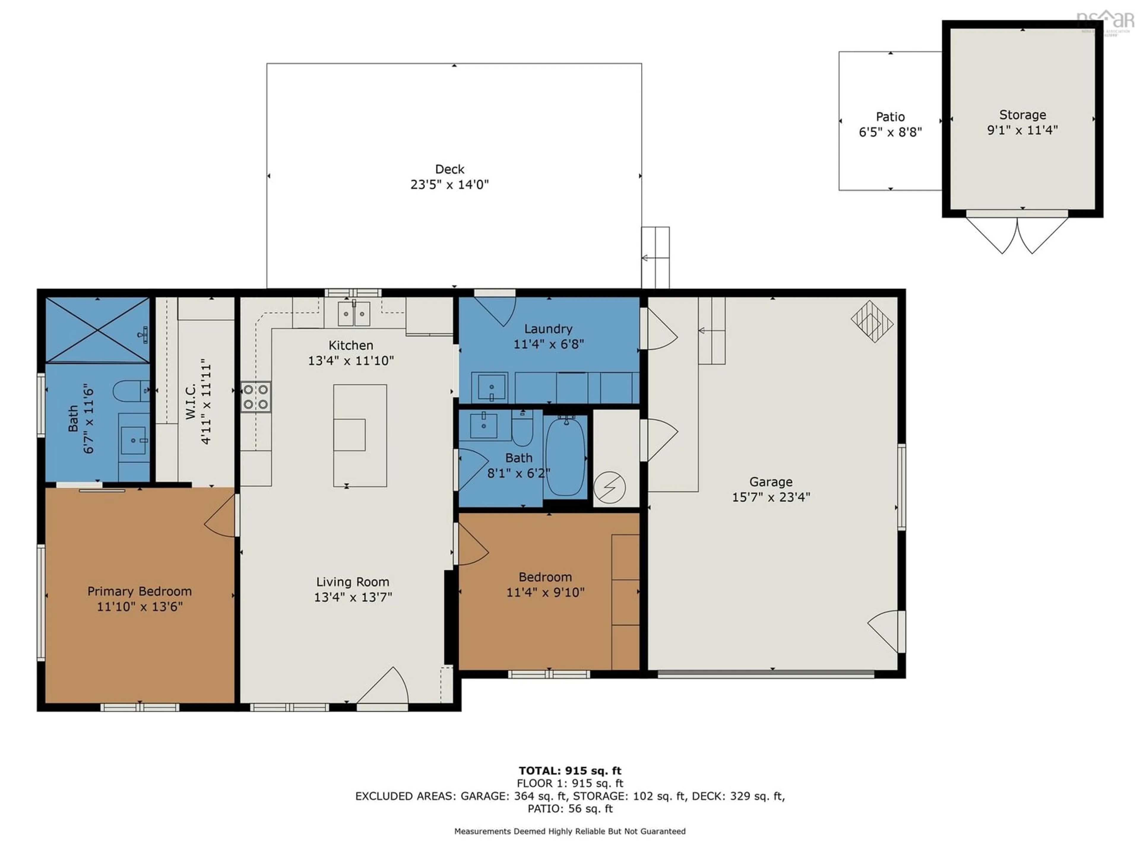 Floor plan for 31 Shelly Cres, Gaetz Brook Nova Scotia B0J 2L0