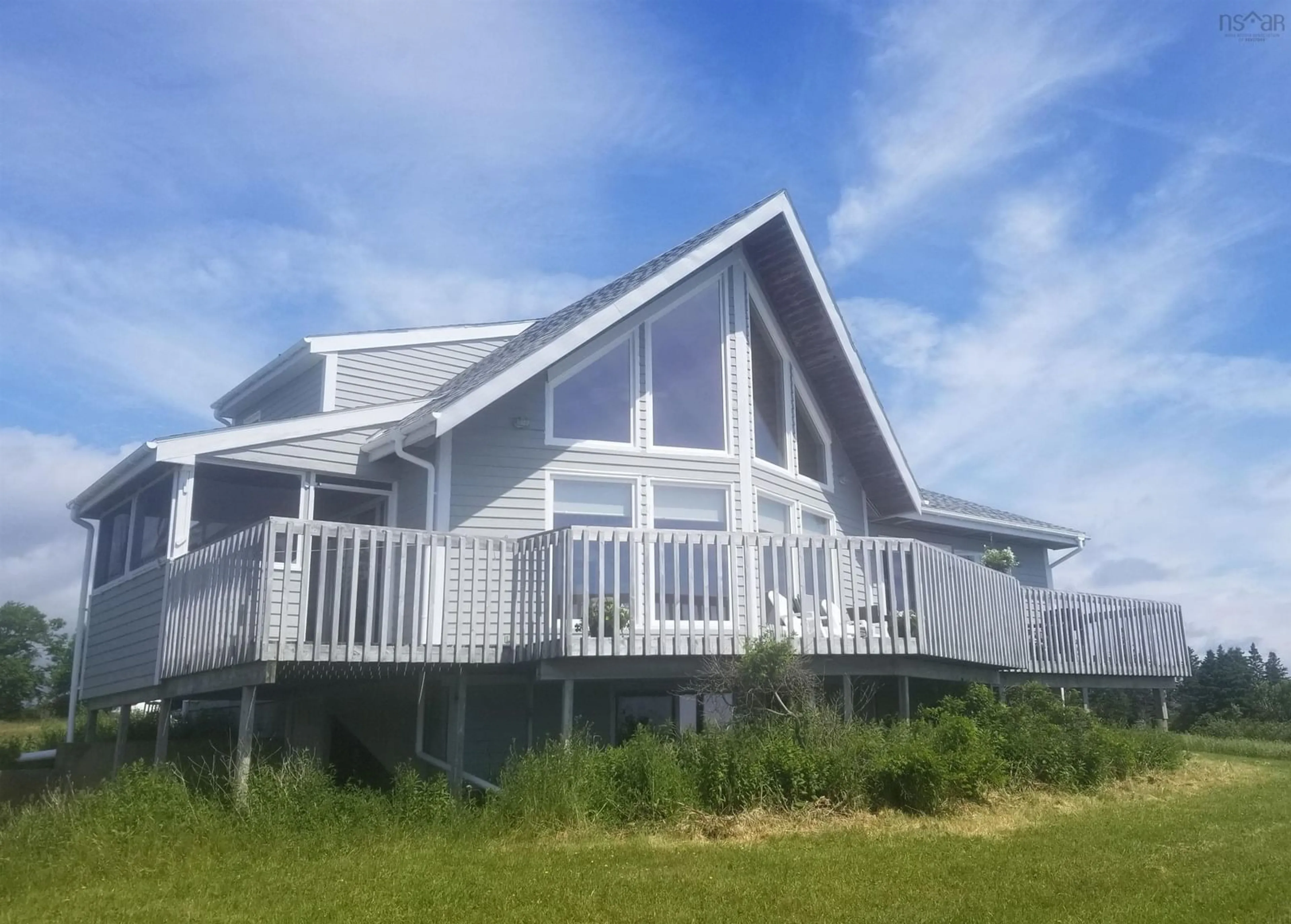 Home with vinyl exterior material, water/lake/river/ocean view for 1534 Big Harbour Island Rd, Big Harbour Island Nova Scotia B0E 2Y0