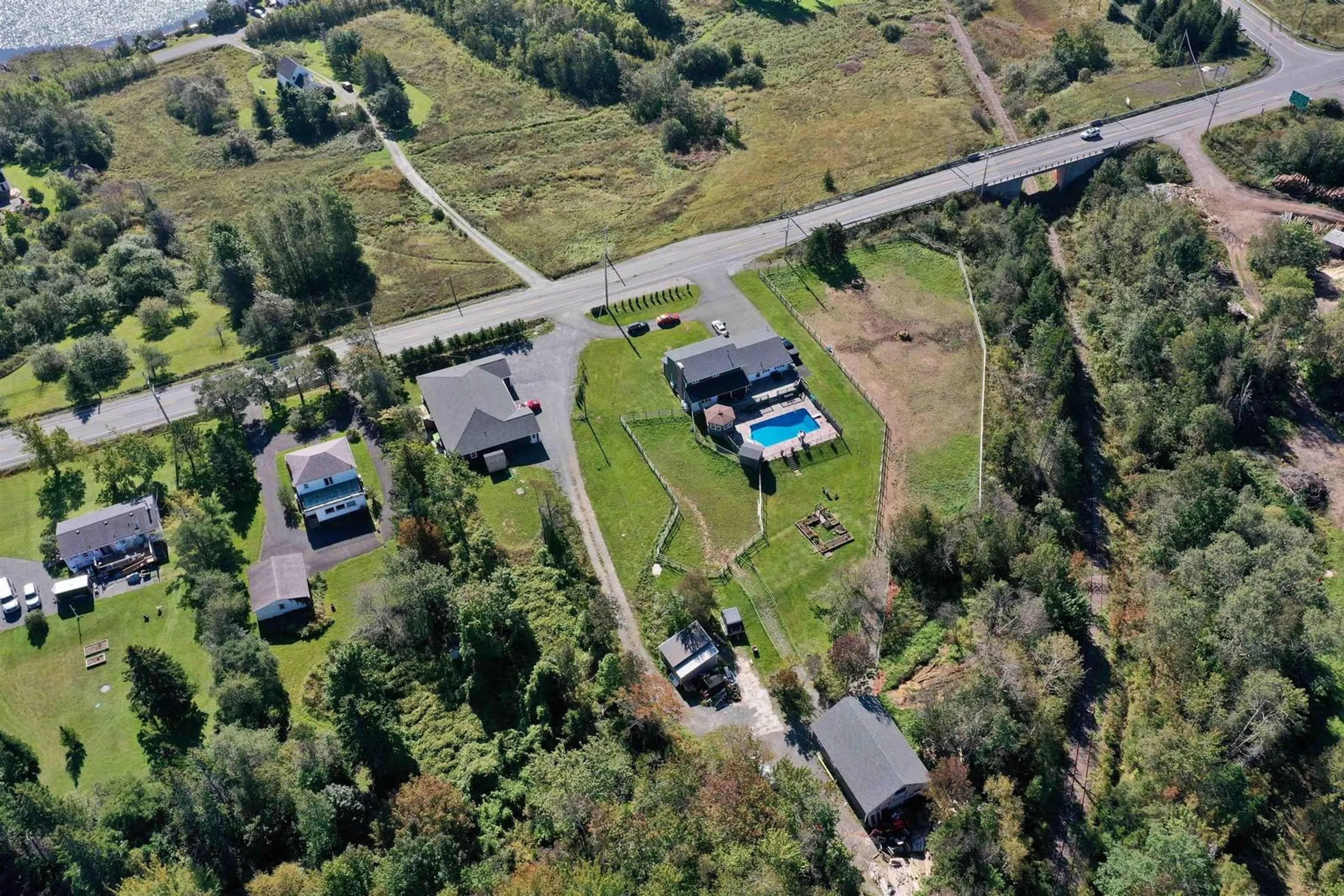 A pic from outside/outdoor area/front of a property/back of a property/a pic from drone, unknown for 568 Seaview Dr, Upper North Sydney Nova Scotia B2A 3N8