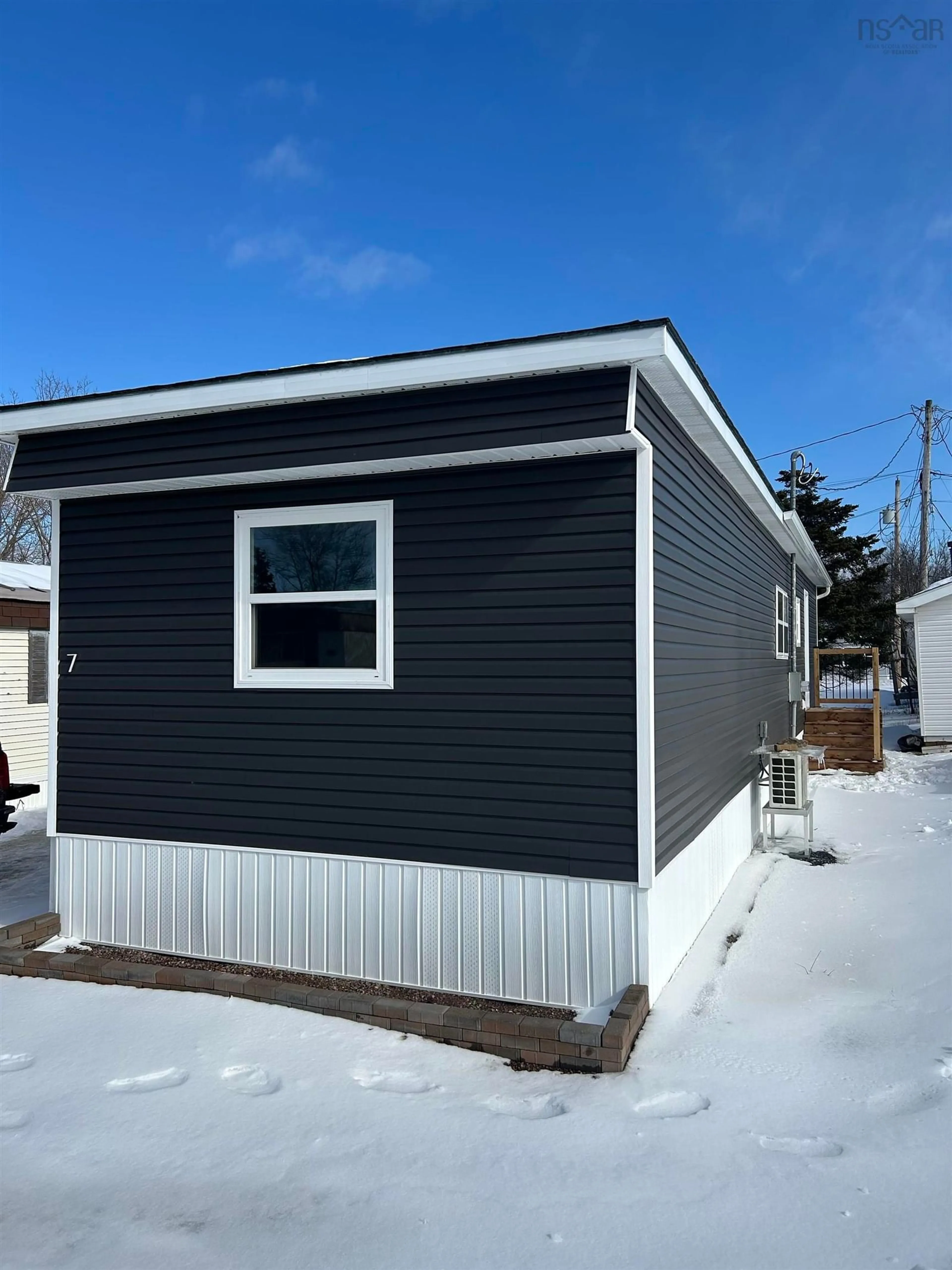 Home with vinyl exterior material, street for 7 Craig Crt, Bible Hill Nova Scotia B2N 6L5