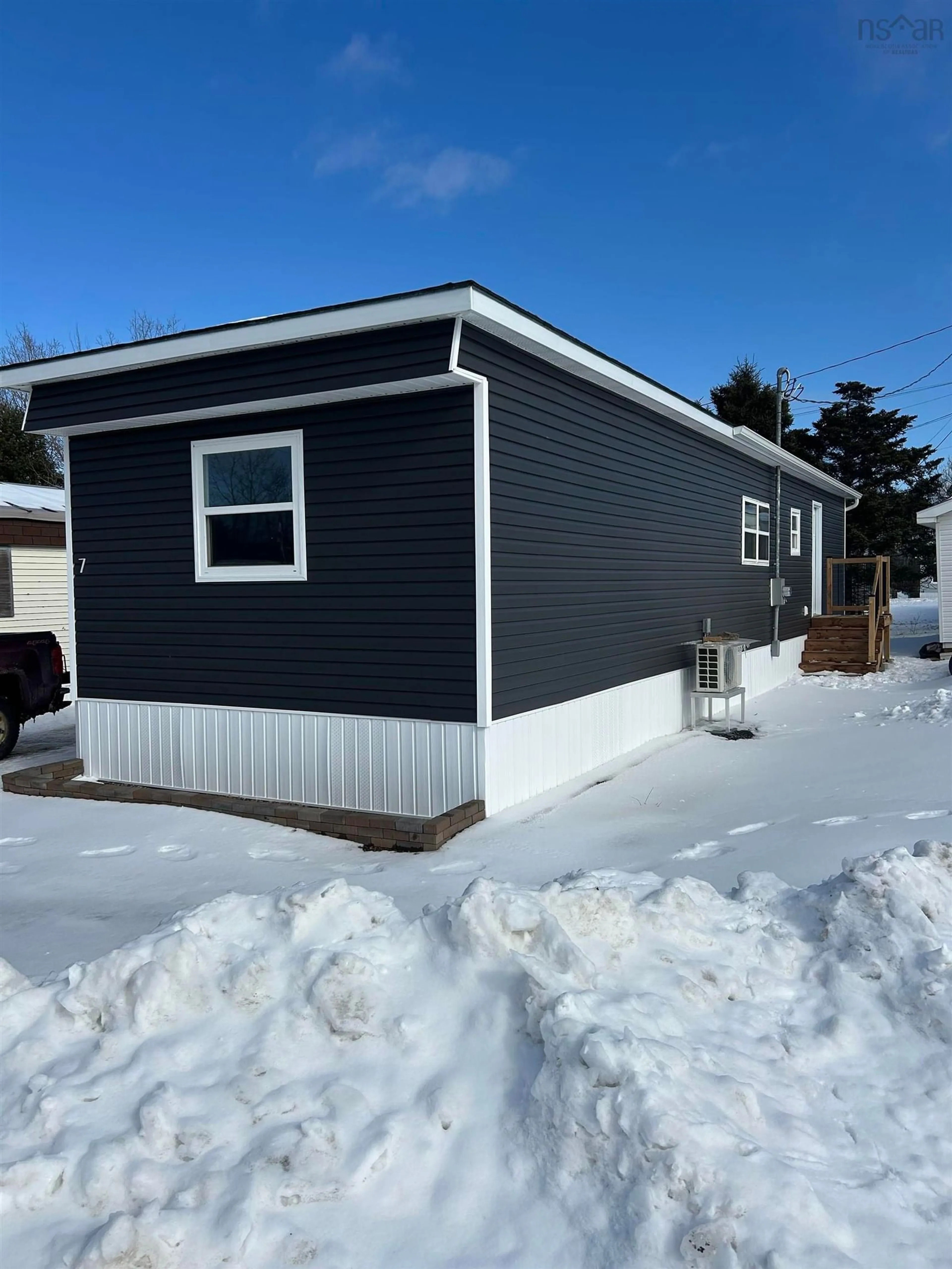 Home with vinyl exterior material, street for 7 Craig Crt, Bible Hill Nova Scotia B2N 6L5