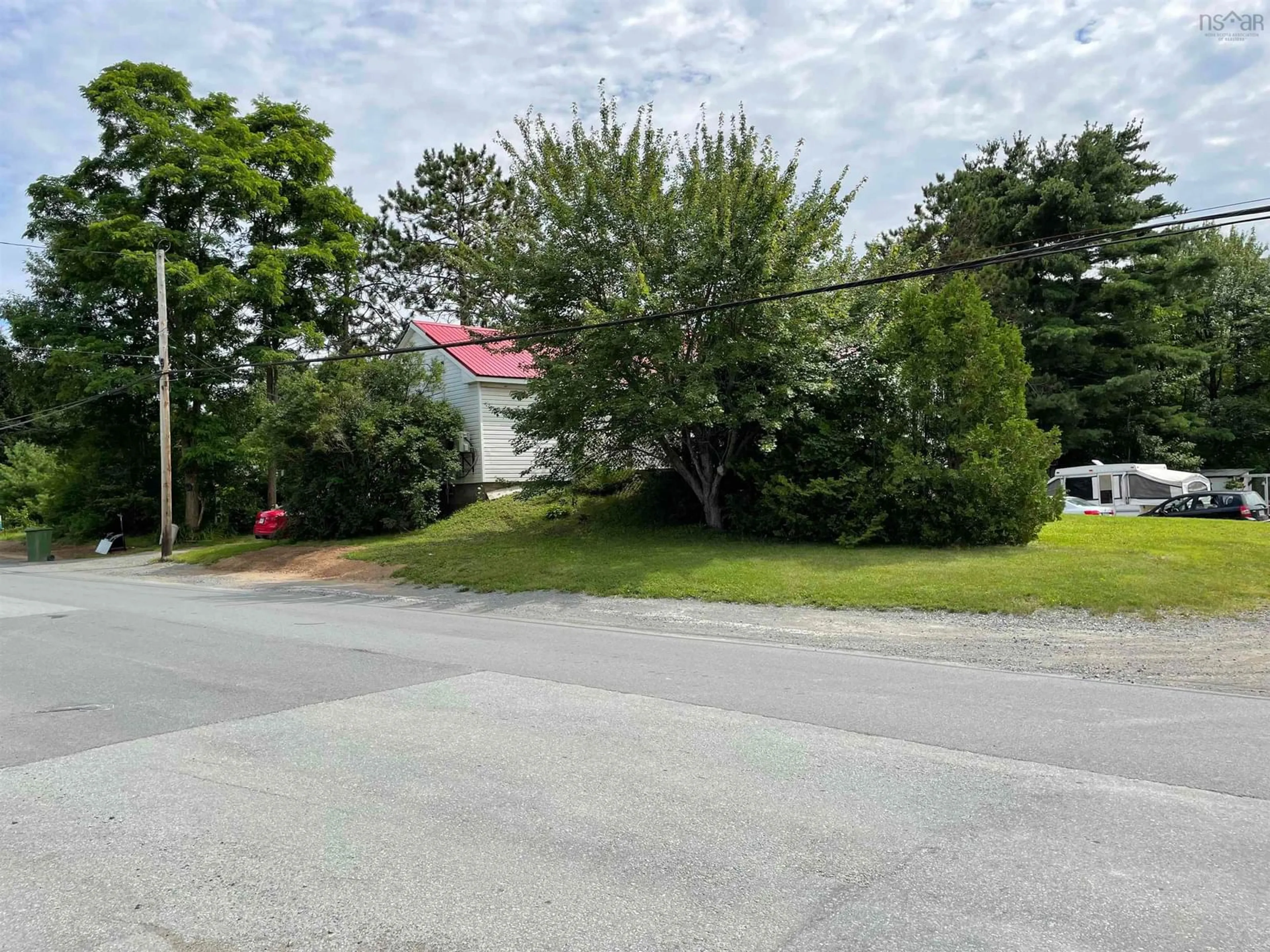 A pic from outside/outdoor area/front of a property/back of a property/a pic from drone, street for 393 St. Phillips St, Bridgewater Nova Scotia B4V 1W7