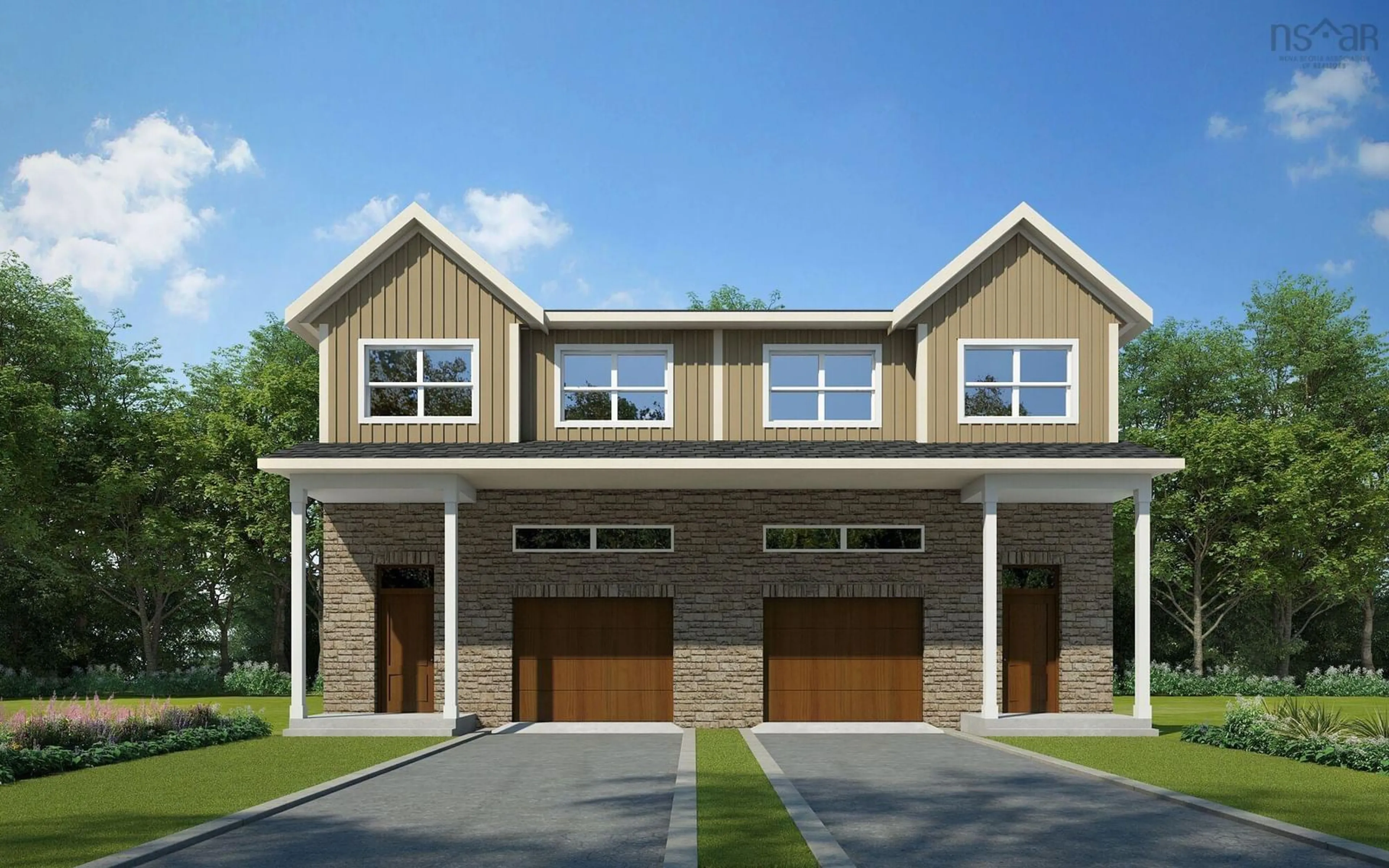 Home with brick exterior material, street for 42 Simona Dr #SMD5A, Dartmouth Nova Scotia B2X 0E1