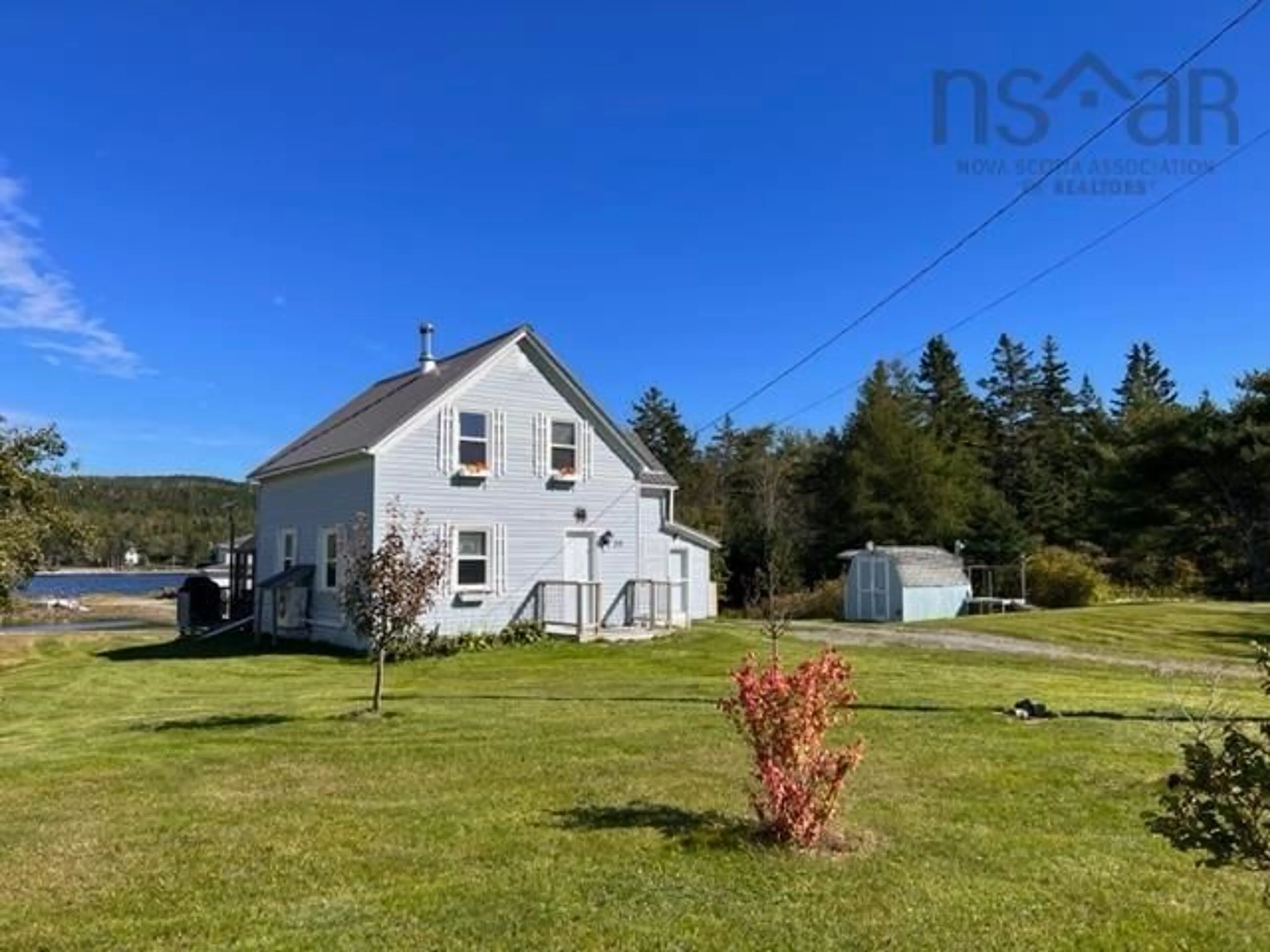 A pic from outside/outdoor area/front of a property/back of a property/a pic from drone, building for 59 Isaac’s Harbour Rd, Isaacs Harbour Nova Scotia B0H 1S0