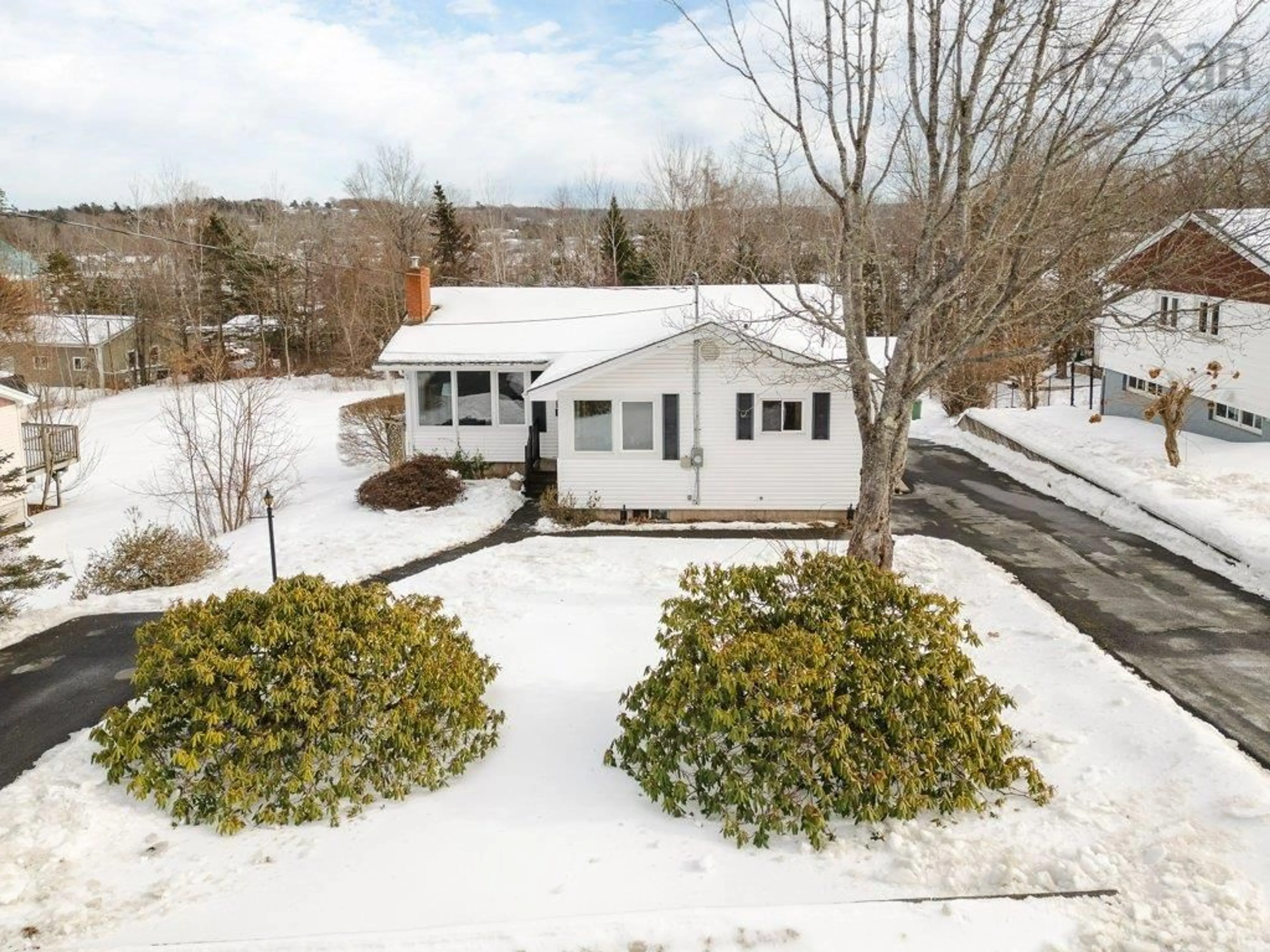 A pic from outside/outdoor area/front of a property/back of a property/a pic from drone, street for 40 Connolly Rd, Middle Sackville Nova Scotia B4E 1S7