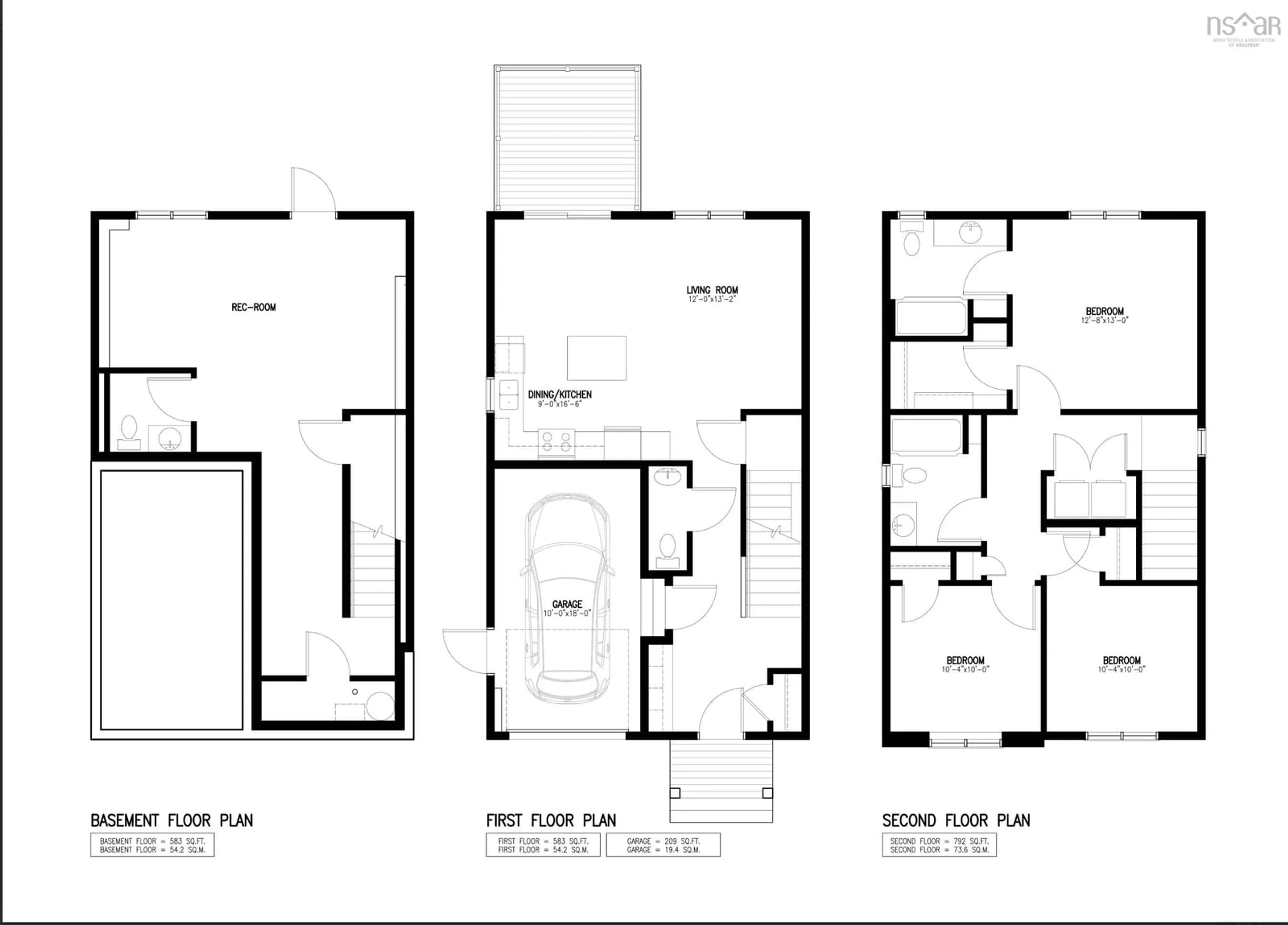 Floor plan for 189 Darner Dr #DA-56, Beaver Bank Nova Scotia B4G 1C1