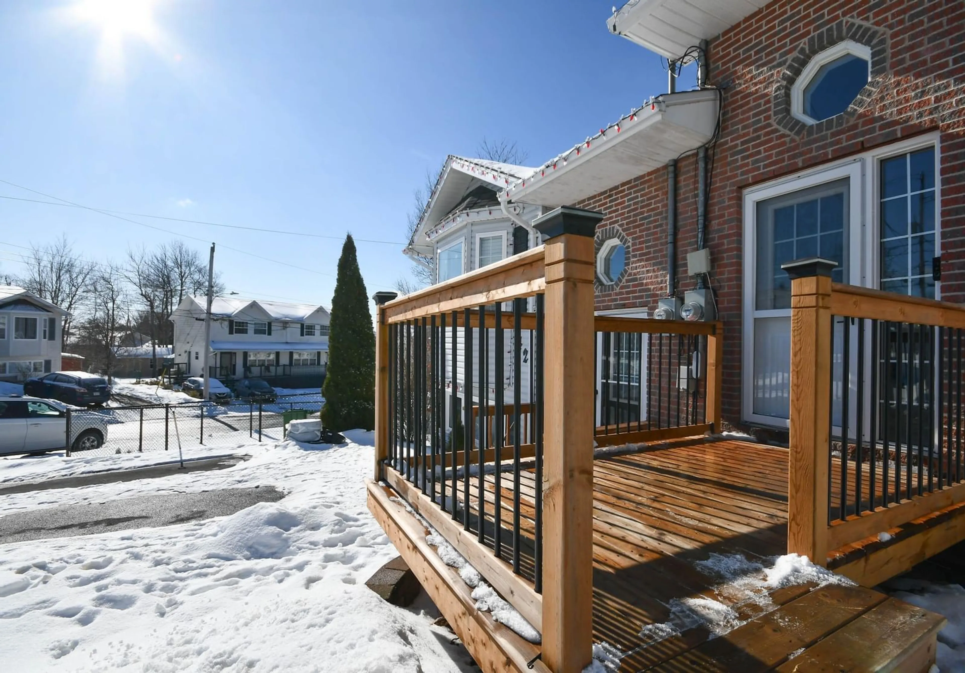 Patio, street for 44 Hewer Cres, Middle Sackville Nova Scotia B4E 3E7