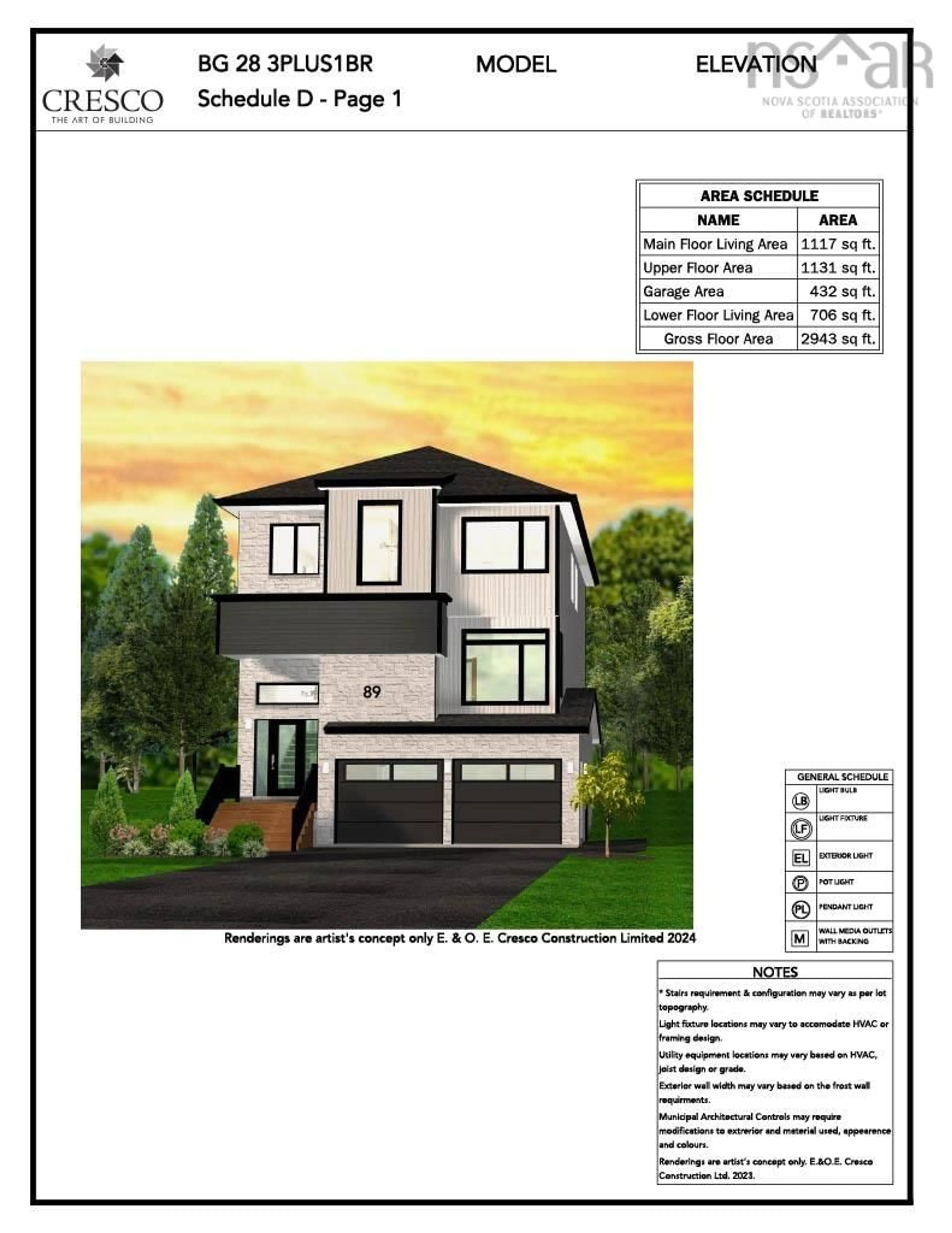 Floor plan for 182 Terradore Lane #TER43, Bedford West Nova Scotia B4B 1S7