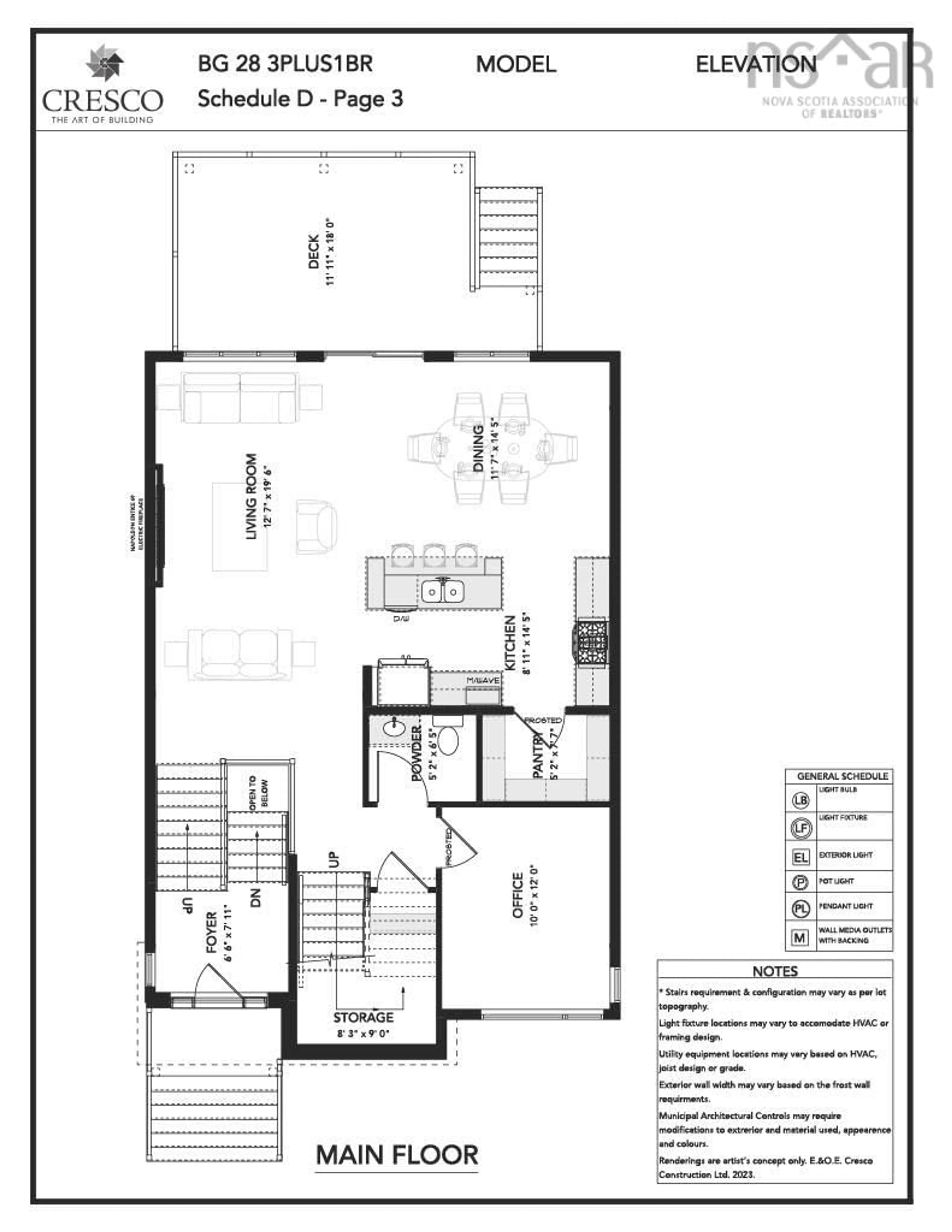 Floor plan for 182 Terradore Lane #TER43, Bedford West Nova Scotia B4B 1S7