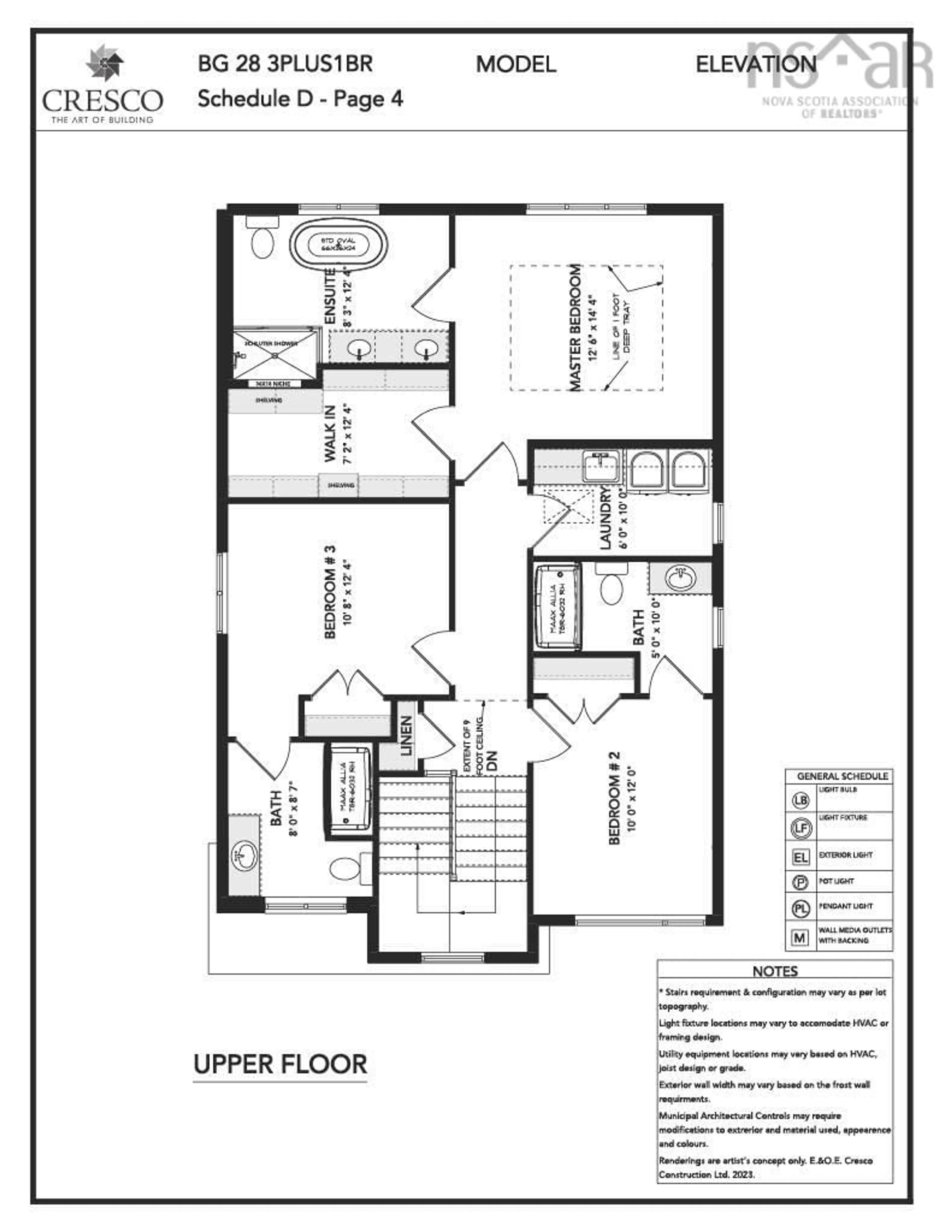 Floor plan for 182 Terradore Lane #TER43, Bedford West Nova Scotia B4B 1S7