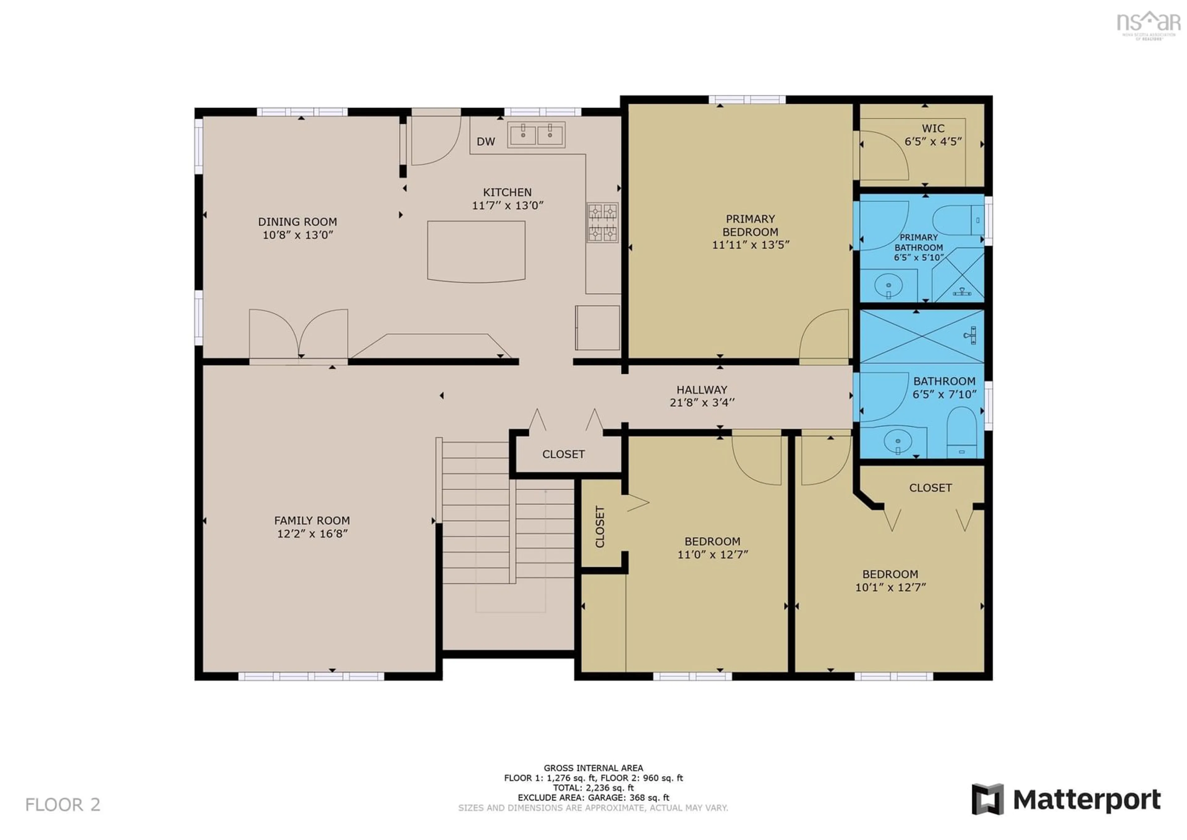 Floor plan for 2 Sheffield Crt, Fall River Nova Scotia B2T 1A4